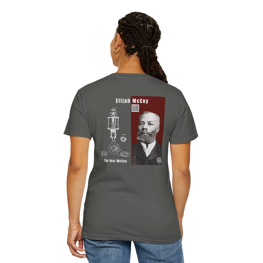 Elijah McCoy, Unisex, 2 Side, Historical Portrait T-shirt