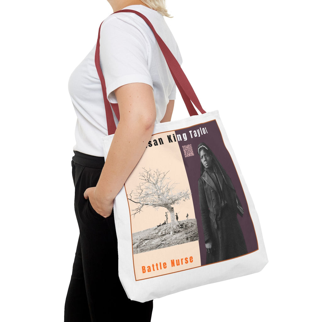 Susan King Taylor Tote Bag (White)