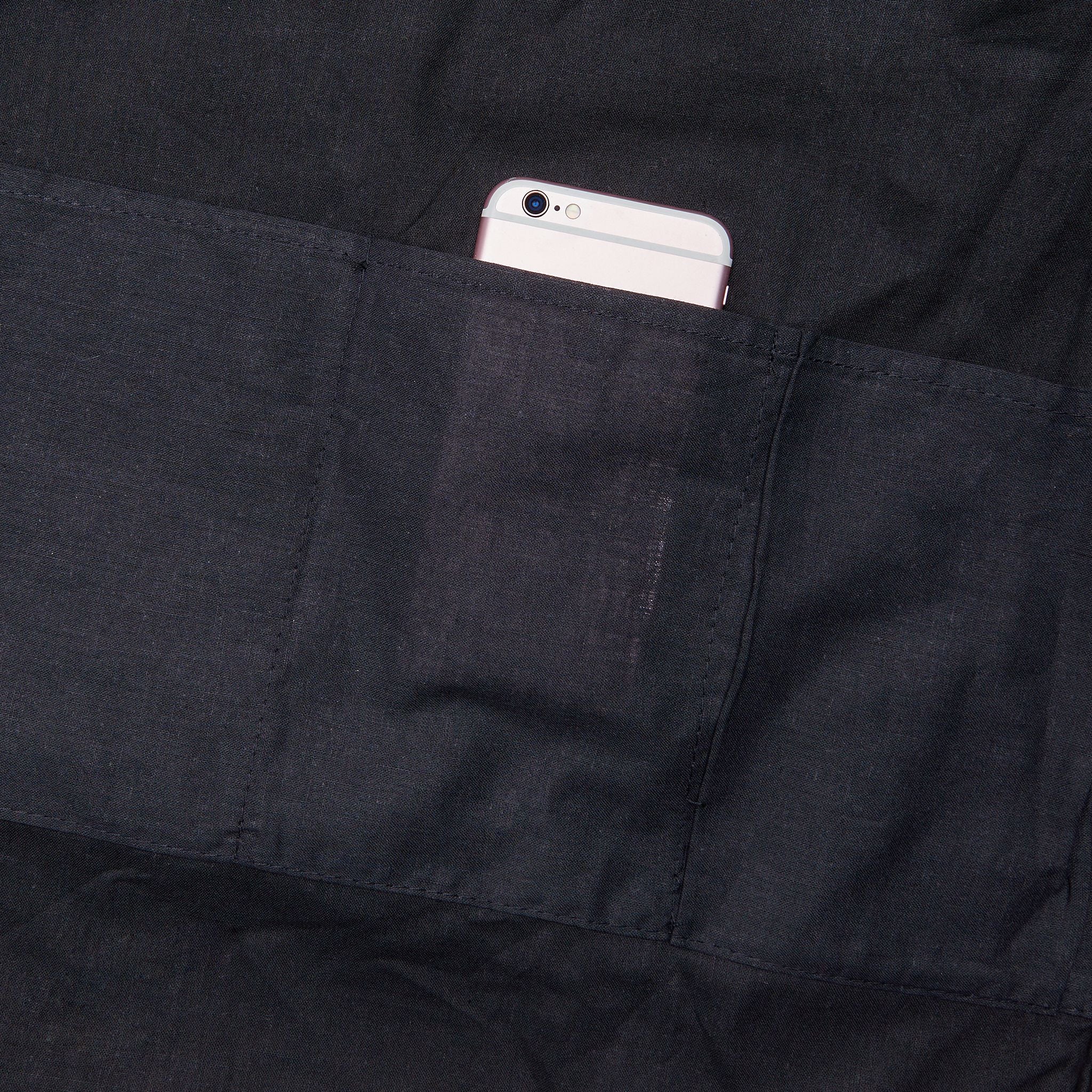 Maggie L Walker Brooch Logo Shoulder Bag (Dark Slate Grey)
