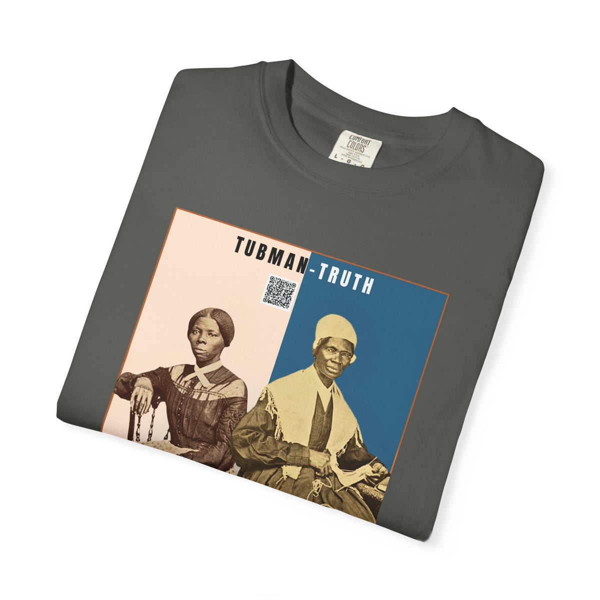 Tubman-Truth Historical Portrait Graphic Tee (City Champs)