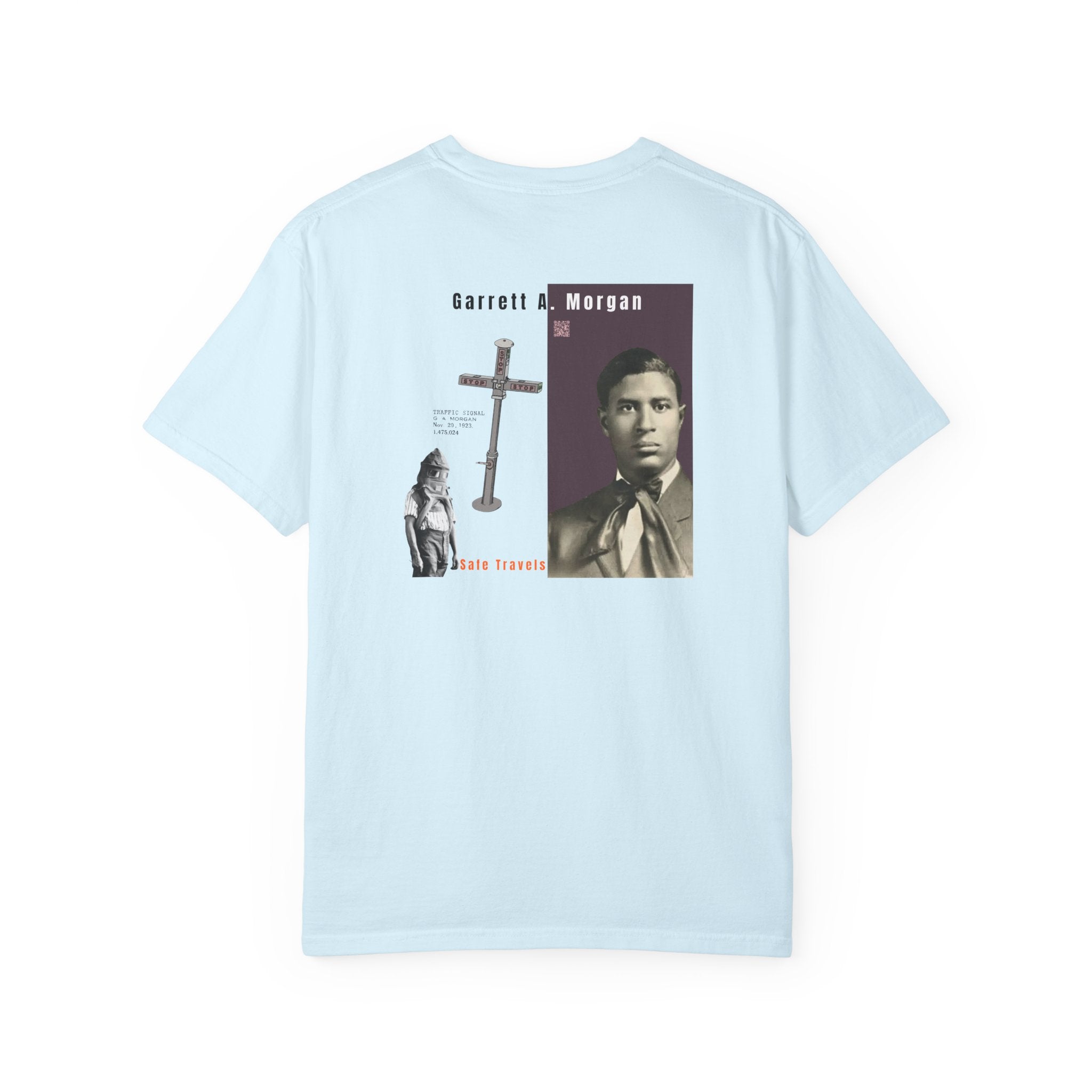 Garrett A. Morgan, 2 Side, Historical Portrait T-shirt (City Champs)