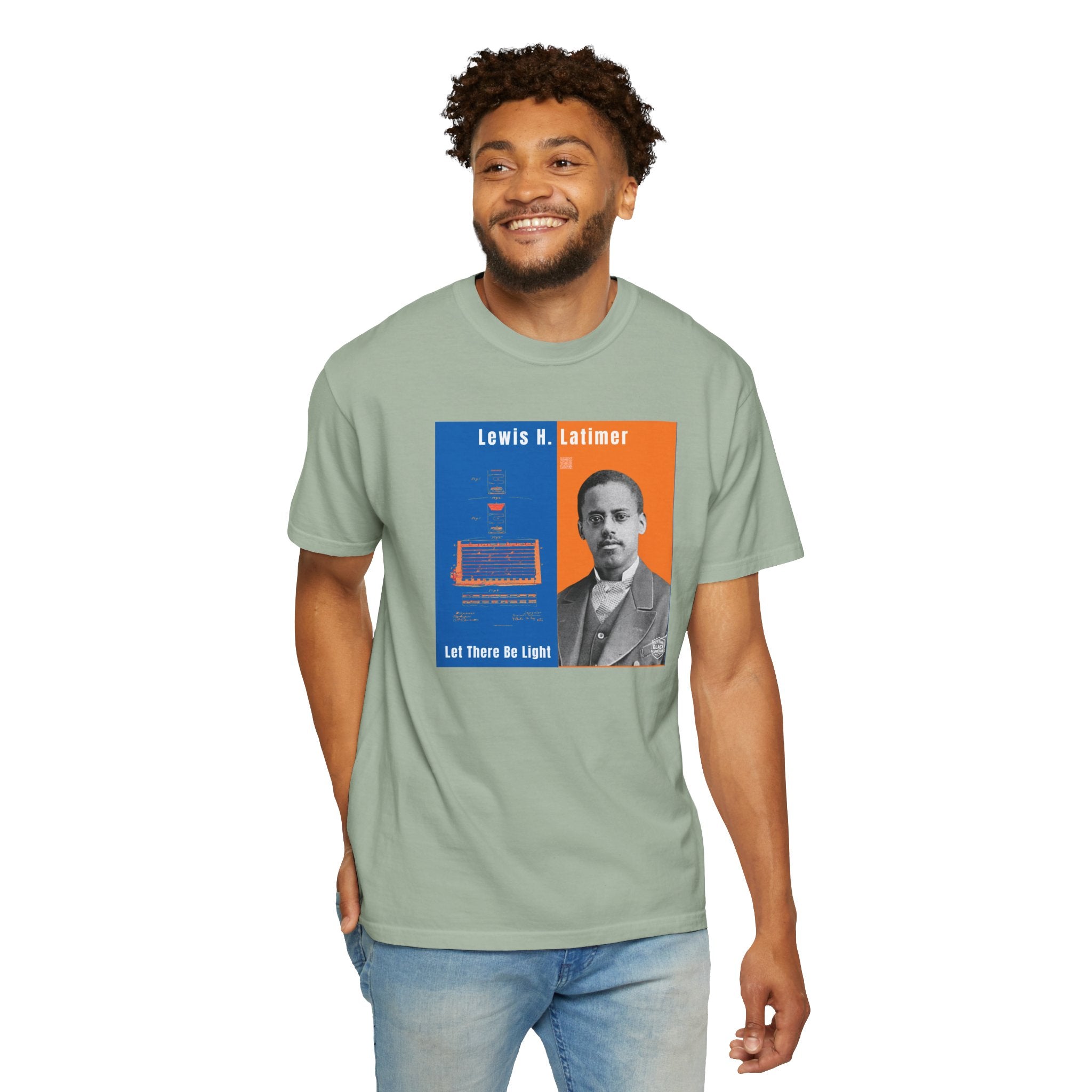 Lewis H. Latimer, Unisex, Historical Portrait T-shirt (City Champs)
