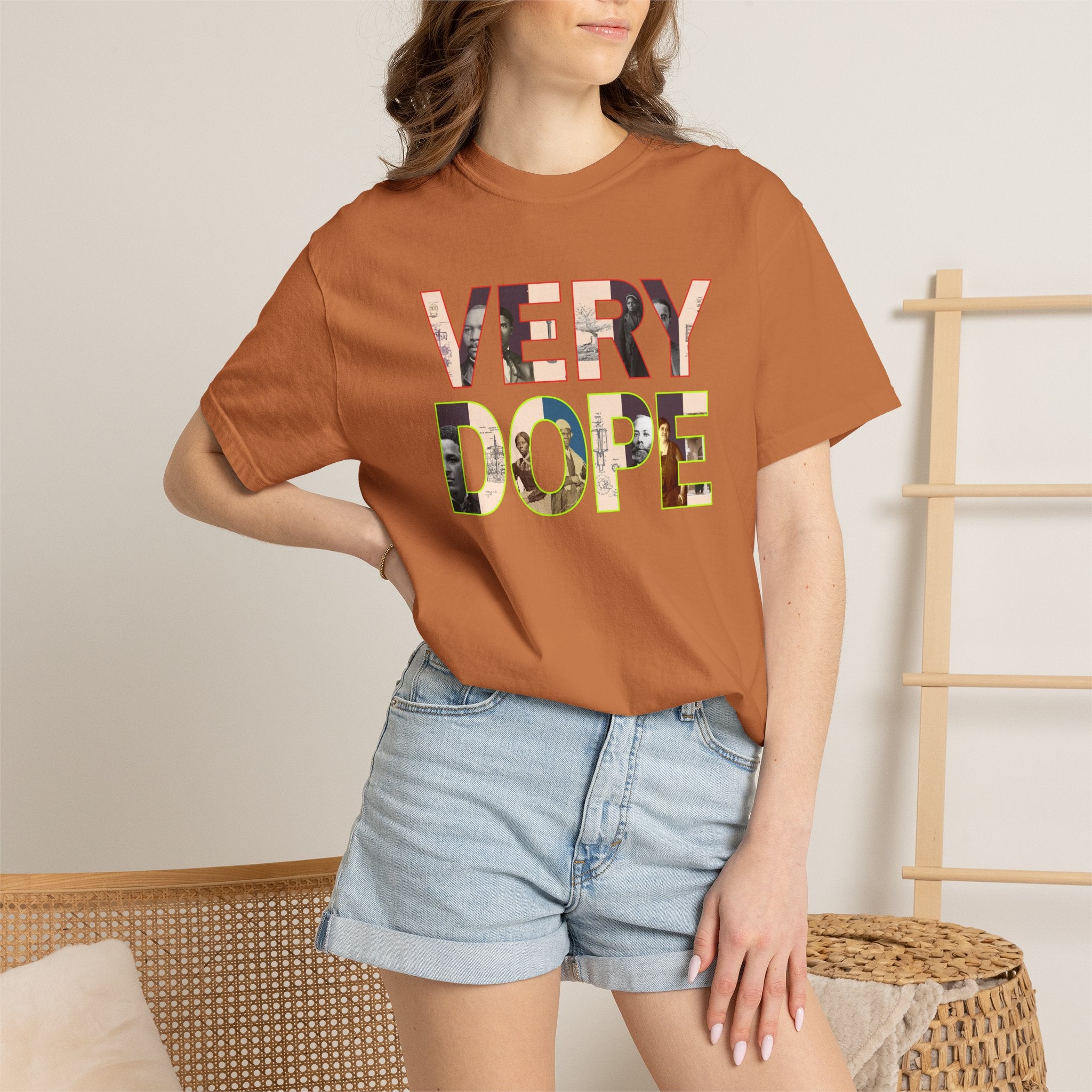 Very Dope 'Defend Black Memories' Icons Tee — Oversized Boxy T-Shirt