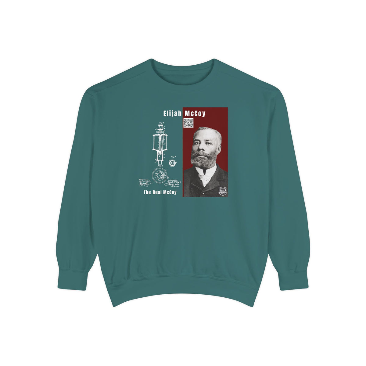 "The Real McCoy" Elijah McCoy Garment Dyed Tribute Sweatshirt (City Champs)