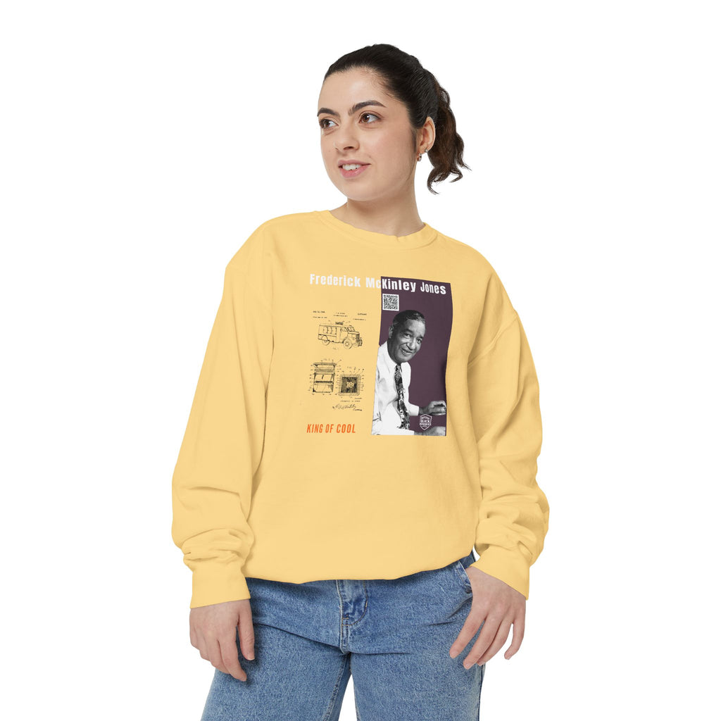 Frederick McKinley Jones, Unisex, Garment-Dyed Sweatshirt (City Champs)