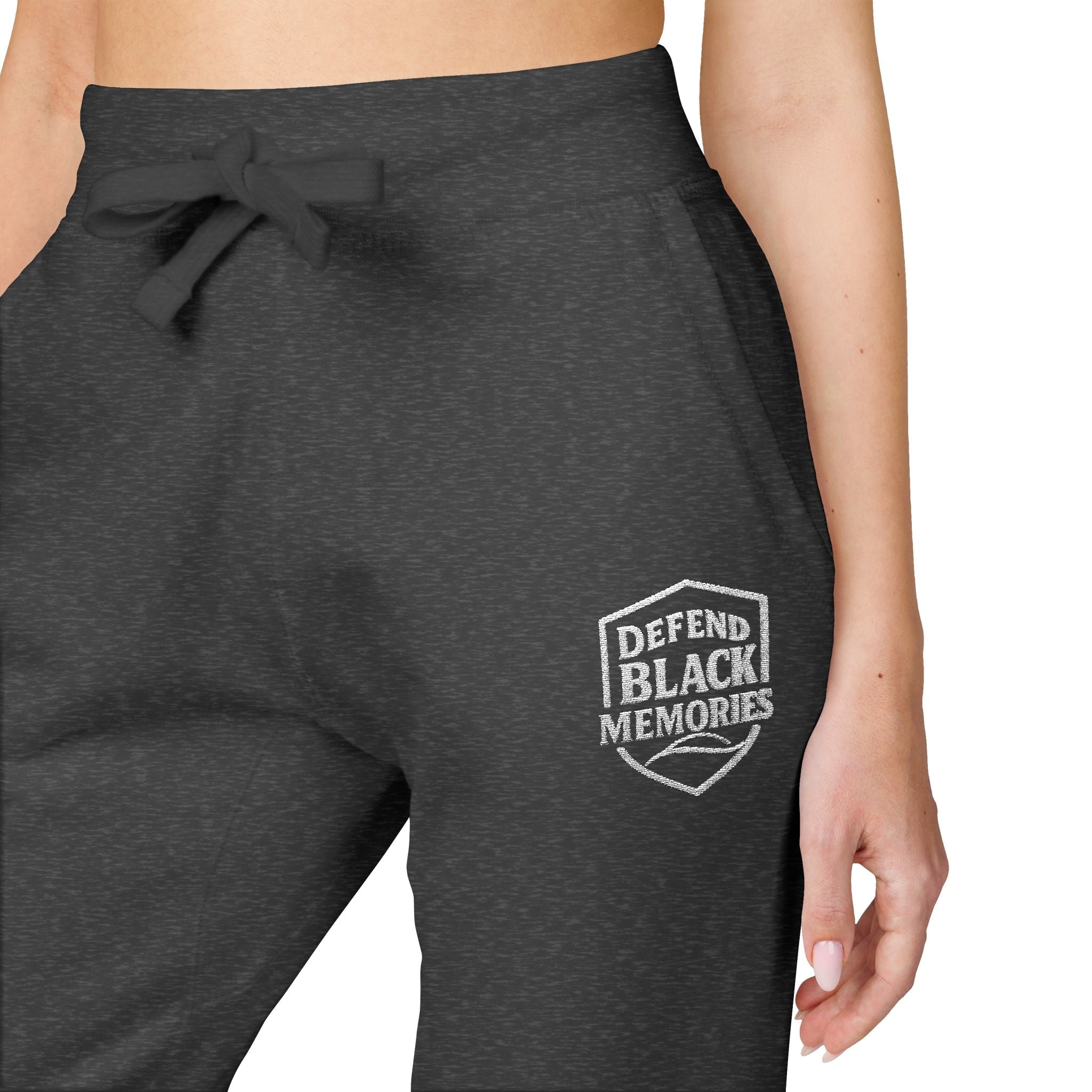 Defend Black Memories Embroidered Sweatpants