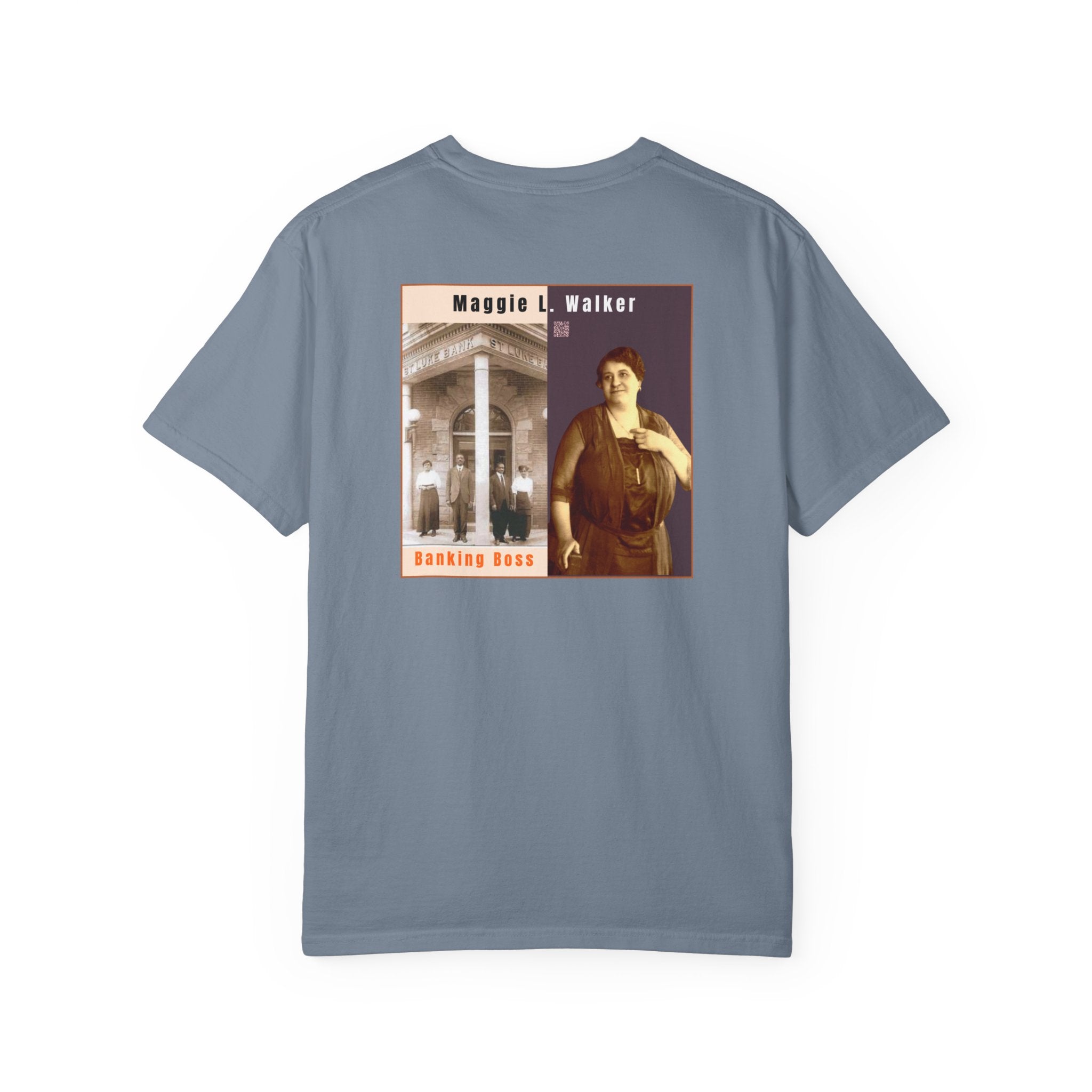 Maggie L. Walker, Unisex, 2 Side Historical Portrait T-shirt