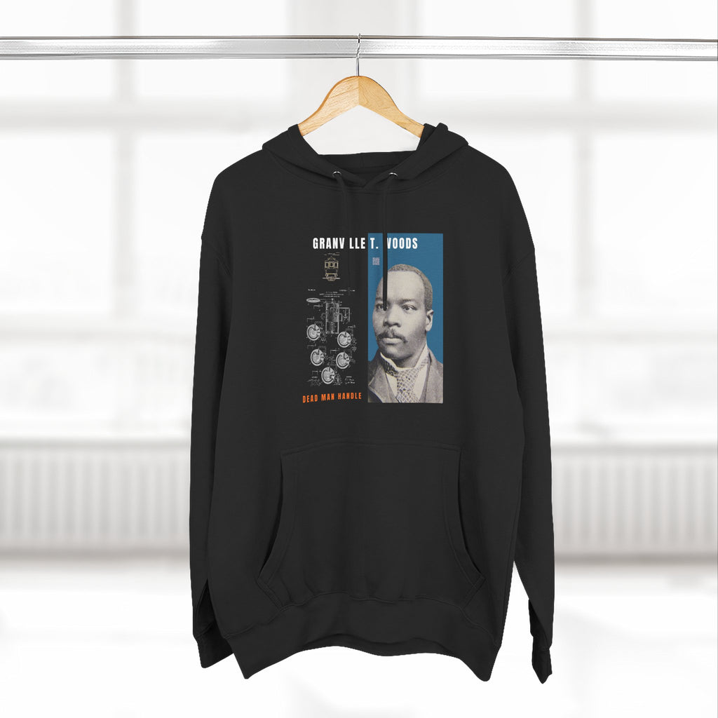 Granville T. Woods, Three-panel Historical Portrait Hoodie (City Champs)