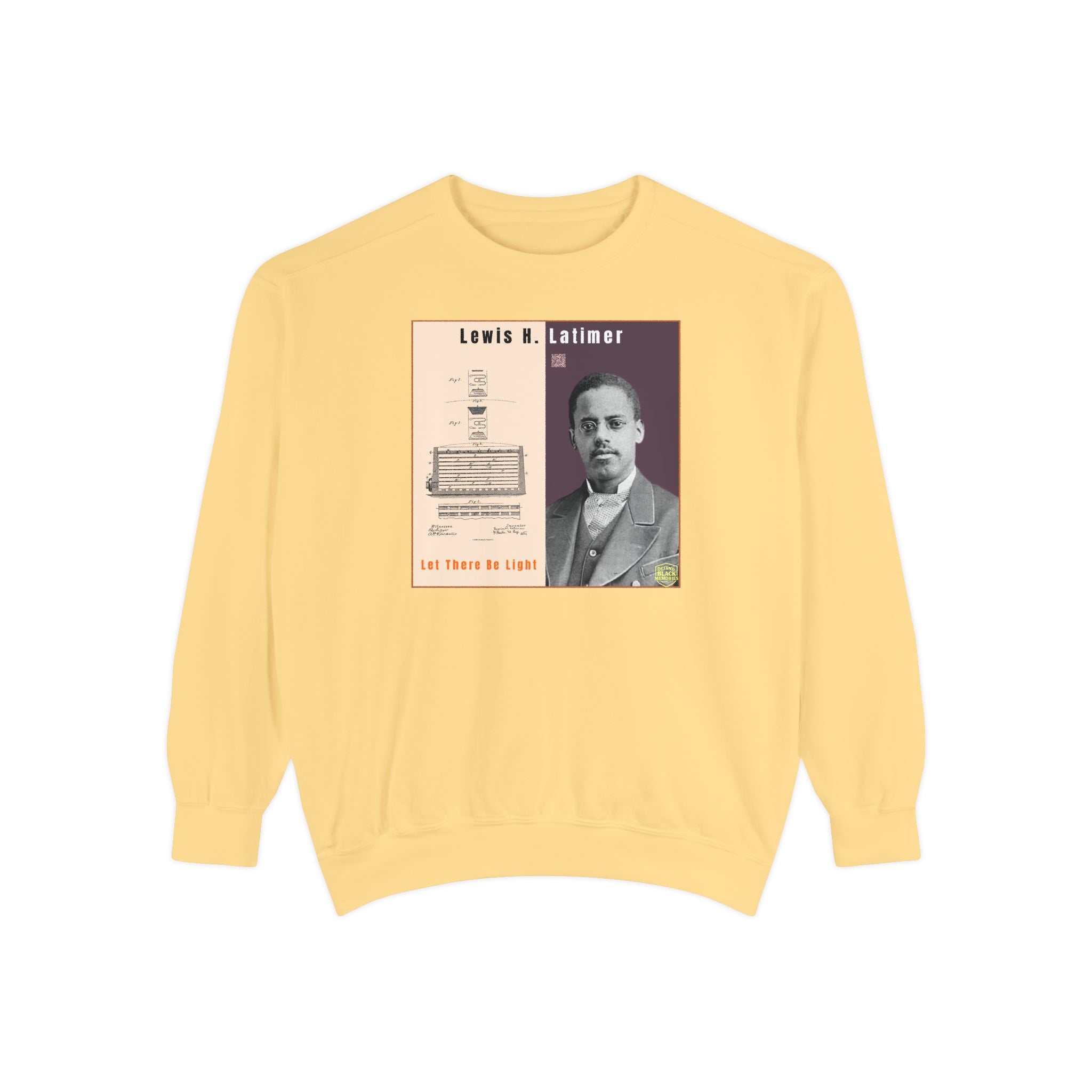 Lewis Latimer Unisex Garment-Dyed Sweatshirt (City Champs)