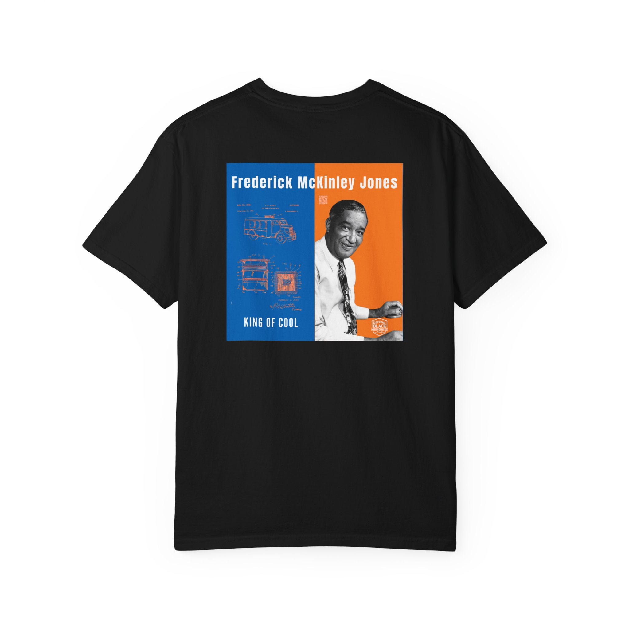 Frederick McKinley Jones, 2 Side, Unisex, Historical Portrait T-shirt (CIty Champs)