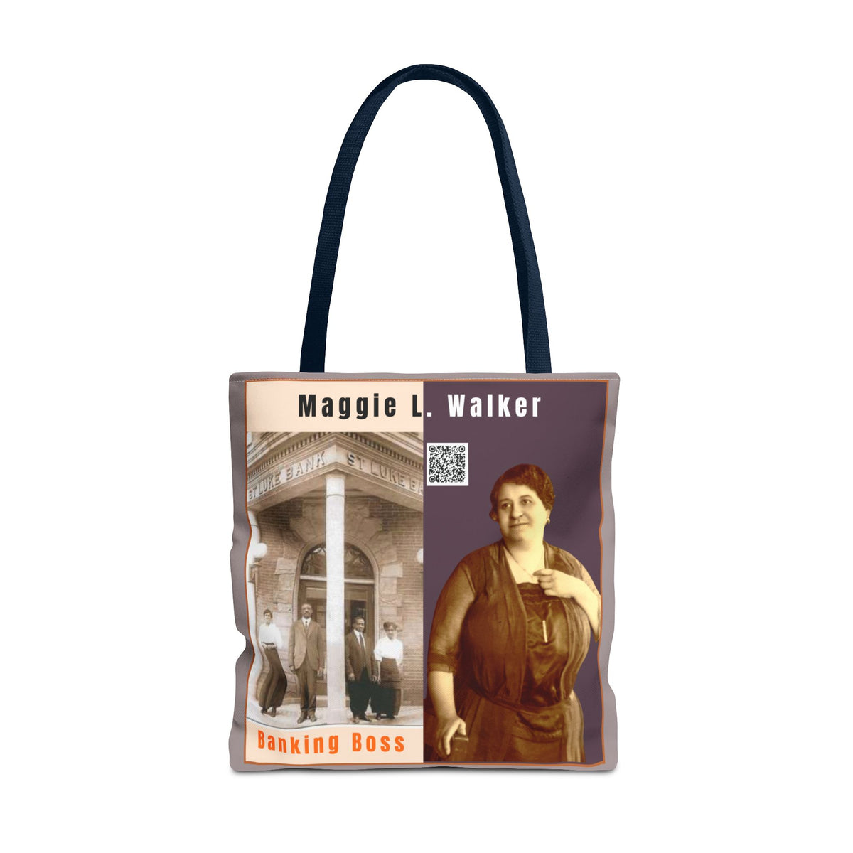 Maggie L. Walker Banking Boss Defend Black Memories Tote Bag