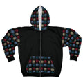 Granville T. Woods, Zip Hoodie (Black)