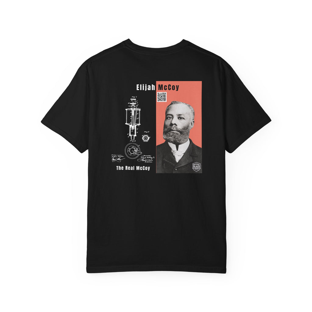 Elijah McCoy, Unisex, 2 Side, Historical Portrait T-shirt