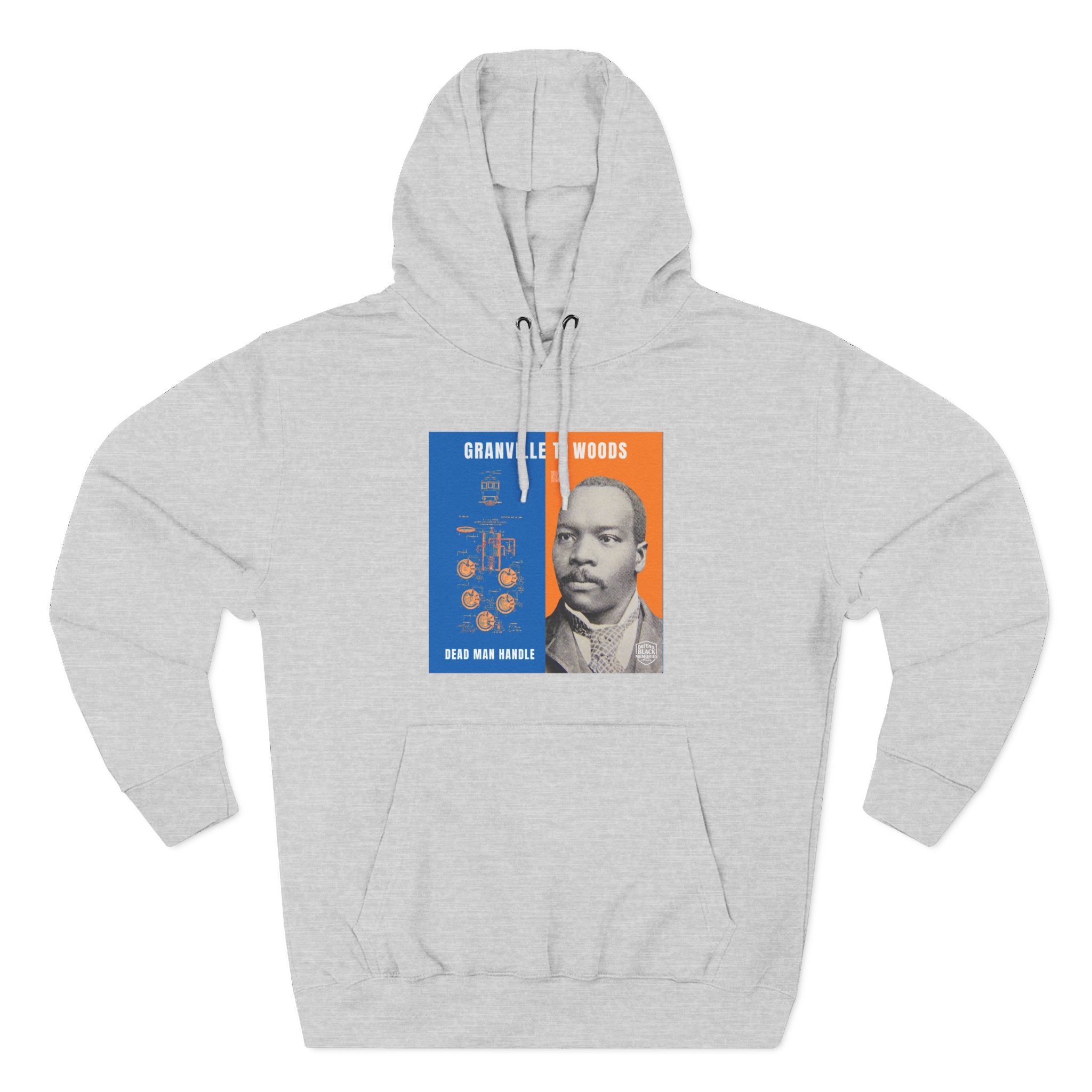 Granville T. Woods, Three-panel Historical Portrait Hoodie (City Champs)