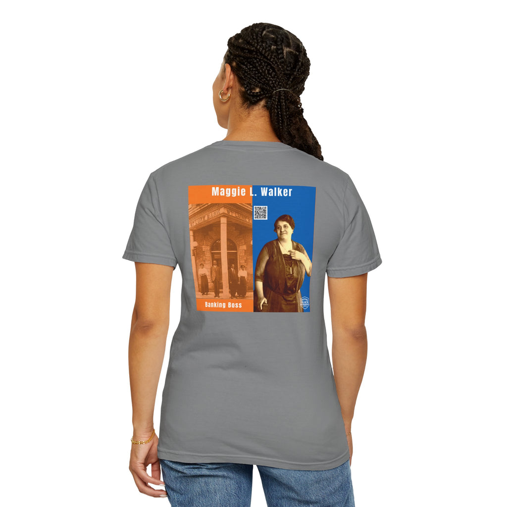 Maggie L. Walker, Unisex, 2 Side Historical Portrait T-shirt