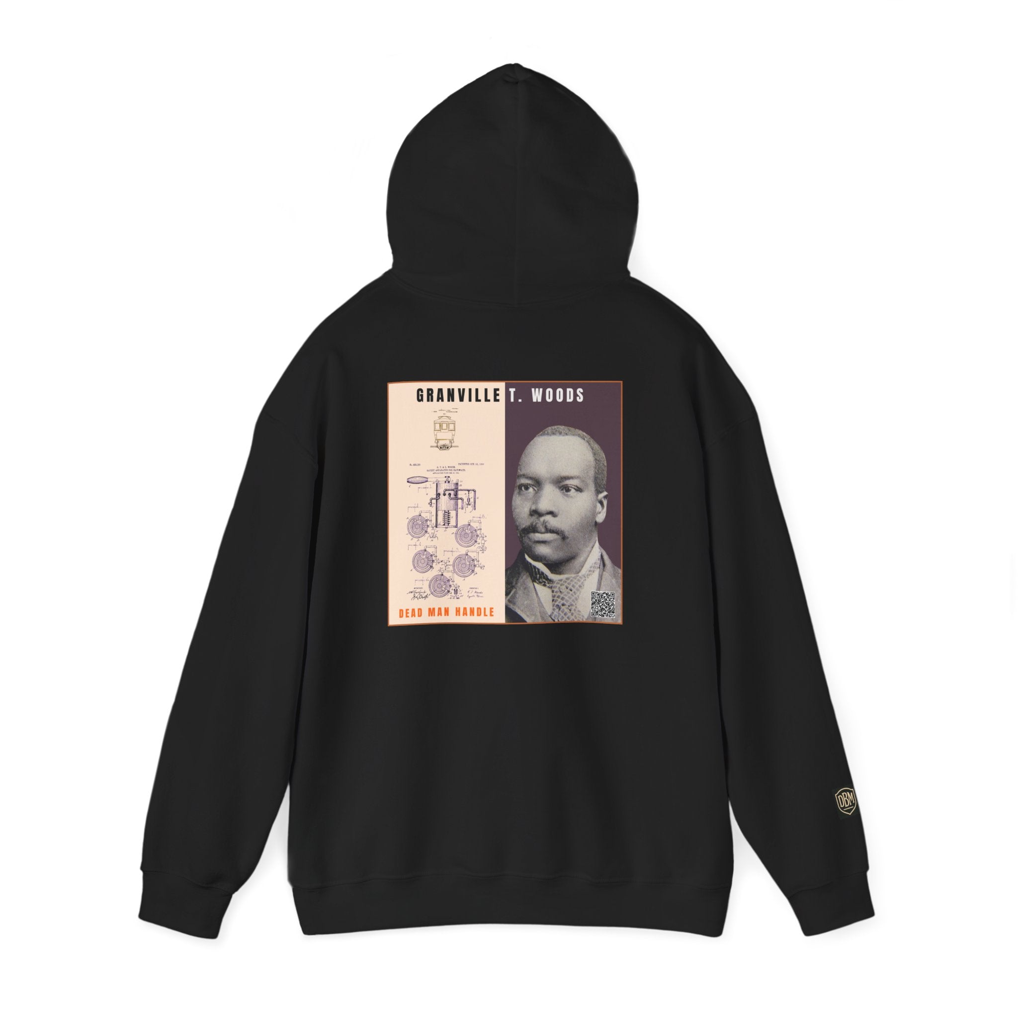 Granville T. Woods, Unisex, Historical Portrait, Heavy Blend™ Hooded Sweatshirt