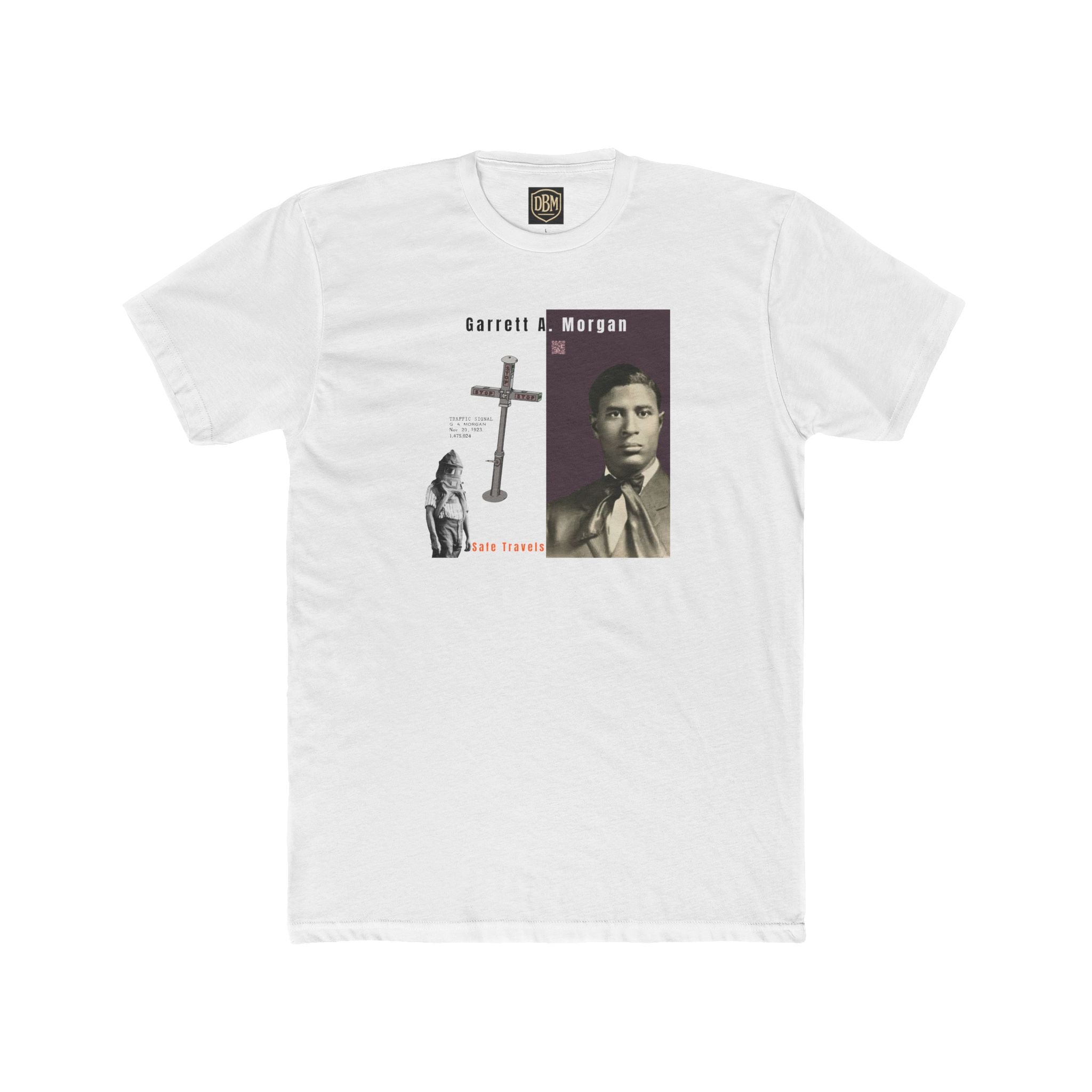 Garrett A. Morgan, Unisex, Historical Portrait T-Shirt