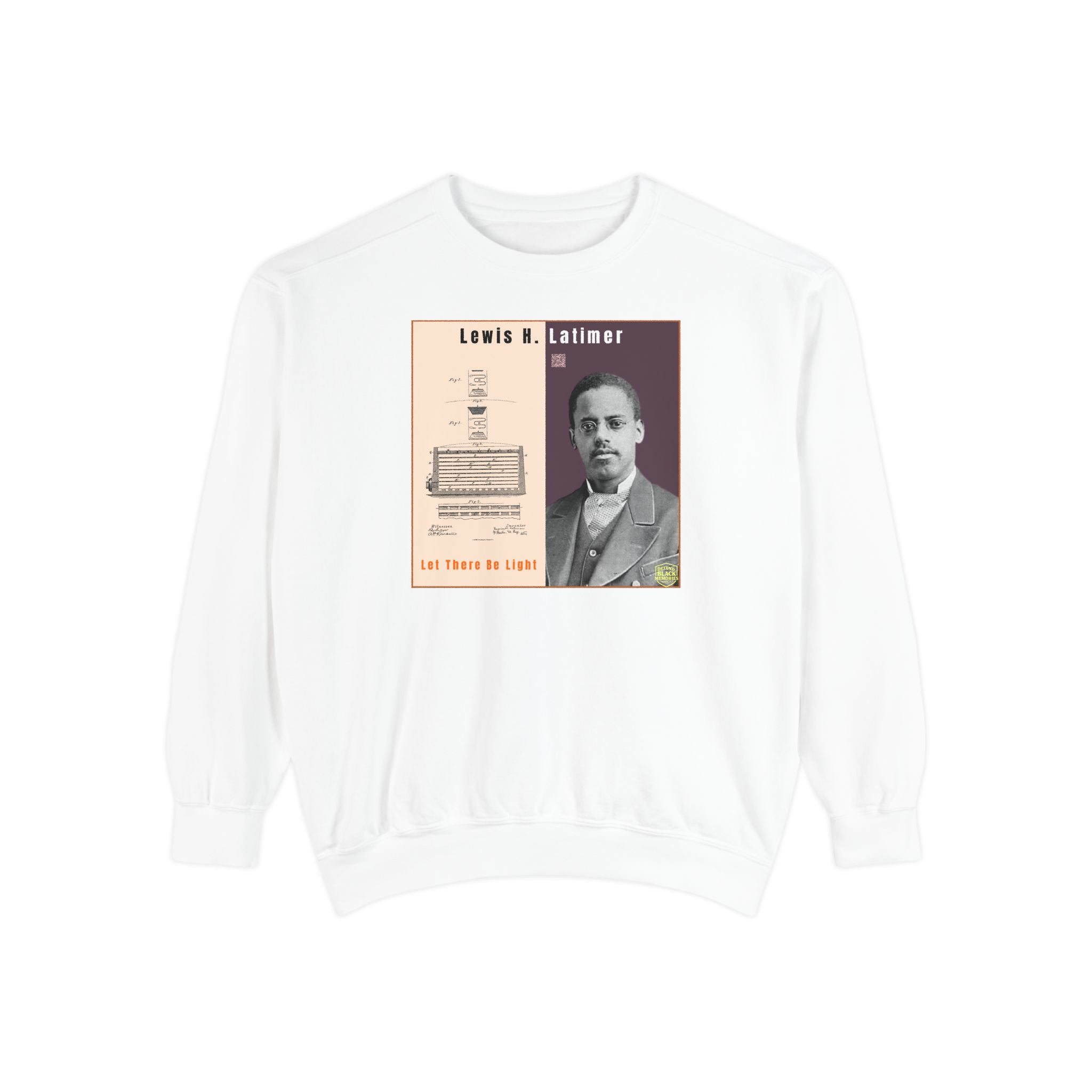 Lewis Latimer Unisex Garment-Dyed Sweatshirt (City Champs)