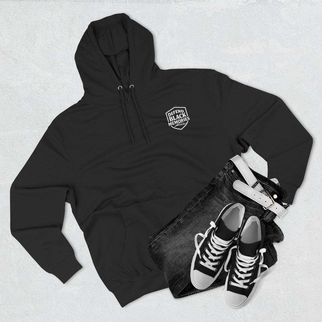 Granville T. Woods, 2 Side, Three-Panel Fleece Hoodie