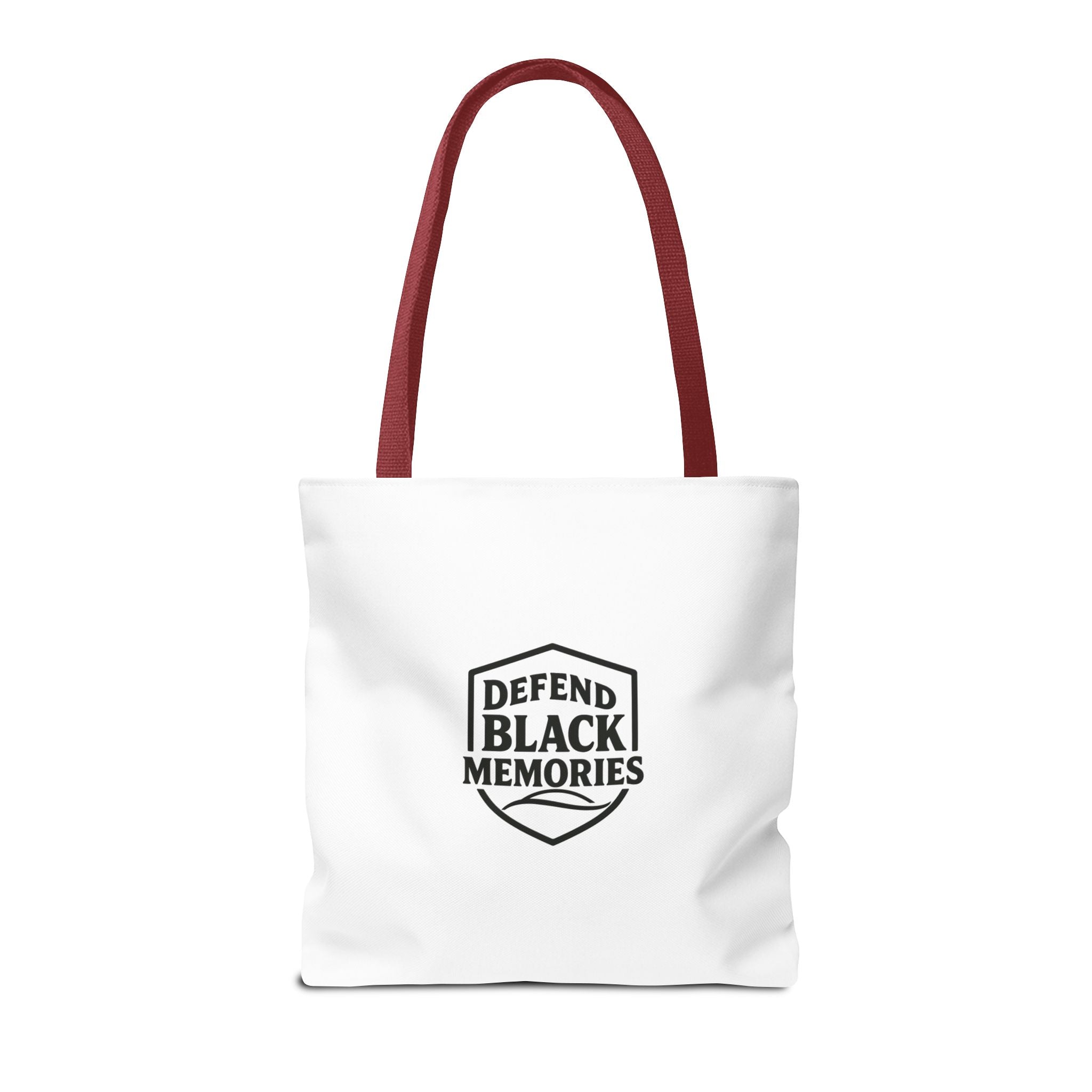 Defend Black Memories: Elijah McCoy Historical Portrait AOP Tote Bag