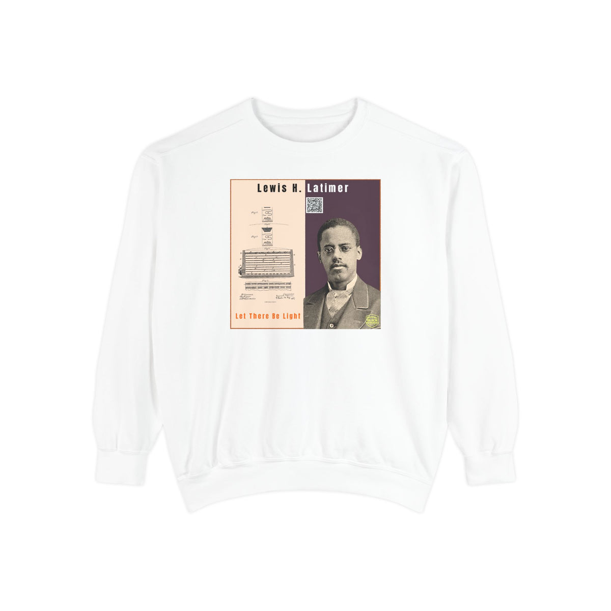 Lewis Latimer Unisex Garment-Dyed Sweatshirt (City Champs)