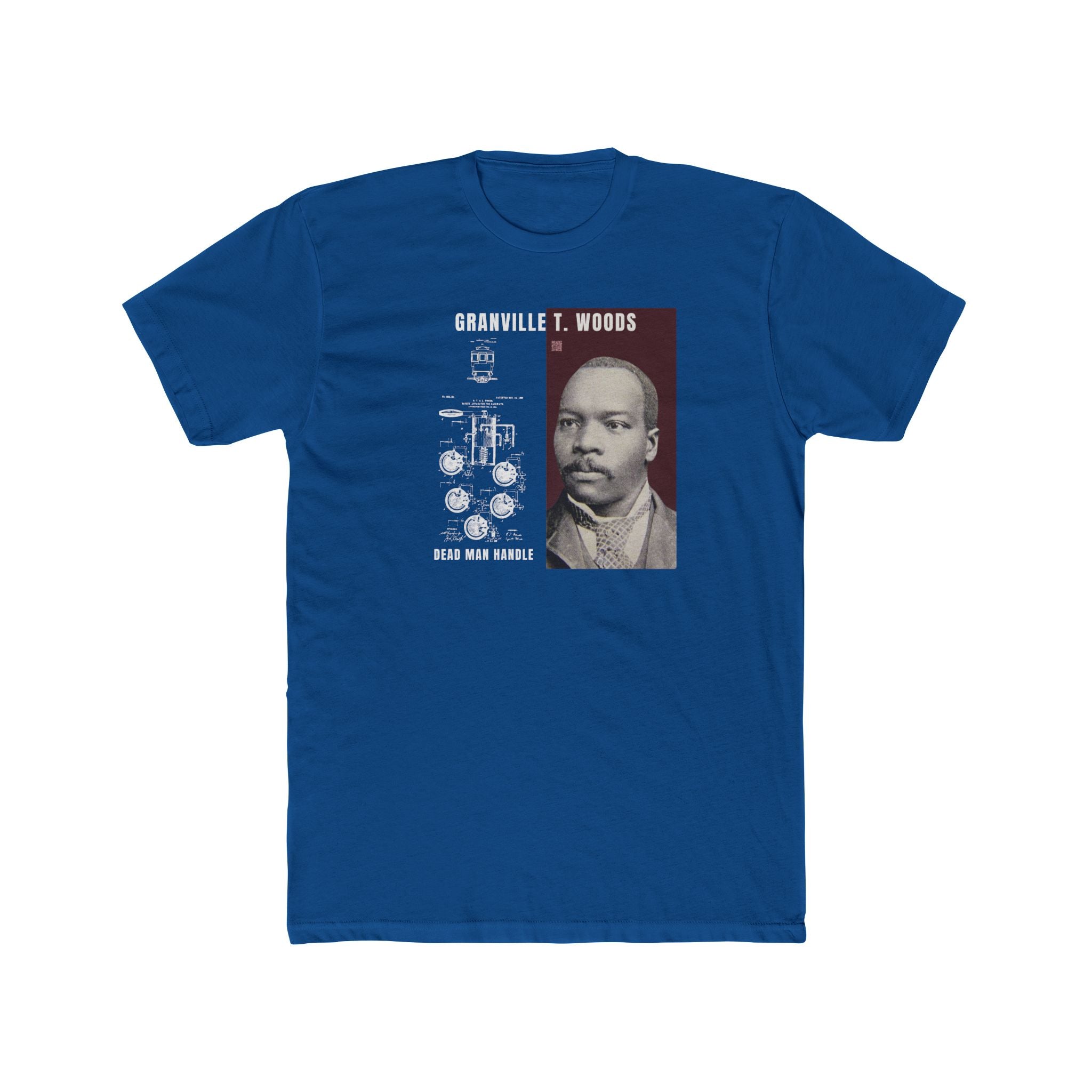 Granville T. Woods, Unisex, Historical Portrait T-Shirt (City Champs)