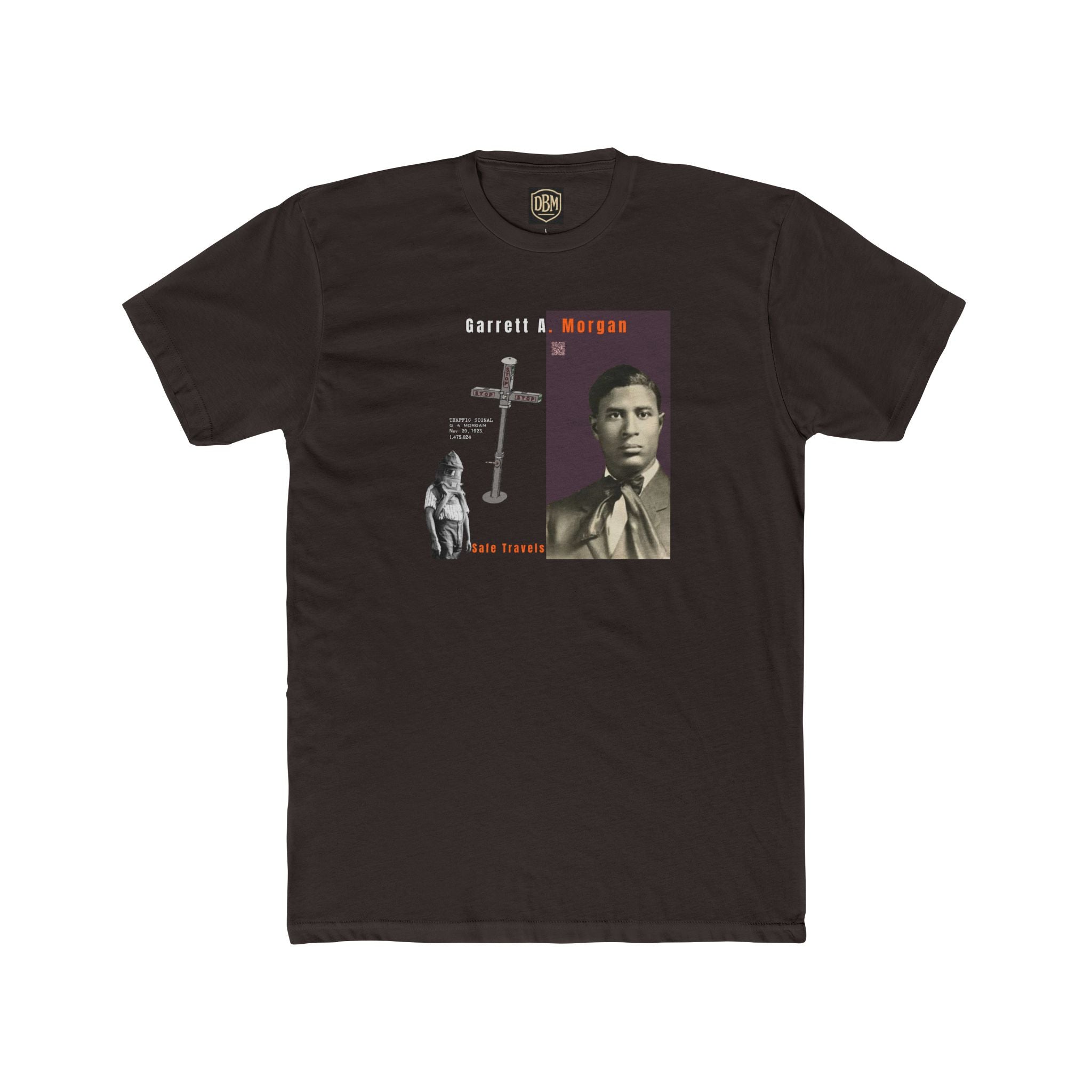 Garrett A. Morgan, Unisex, Historical Portrait T-Shirt