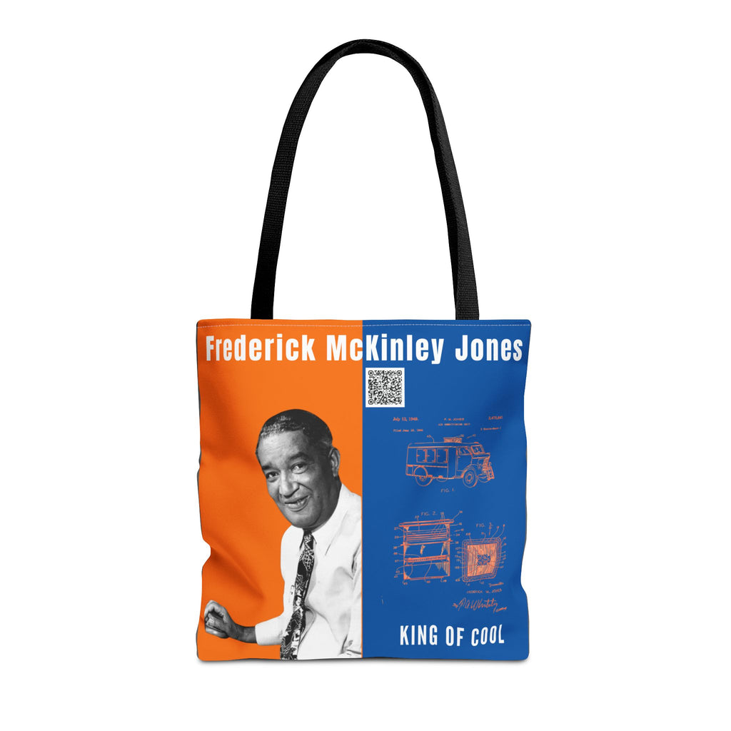 Frederick McKinley Jones, Historical Portrait Tote Bag (Black)