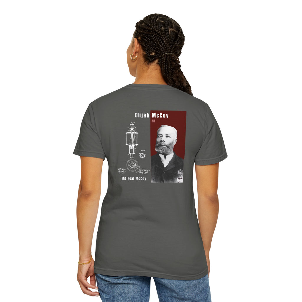 Elijah McCoy, Unisex, 2 Side, Historical Portrait T-shirt