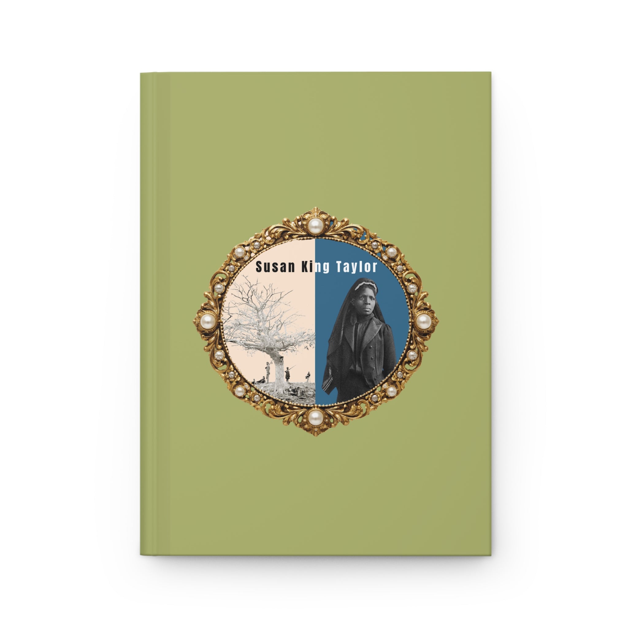 Susan King Taylor, Hardcover Journal Matte (Slime Green)