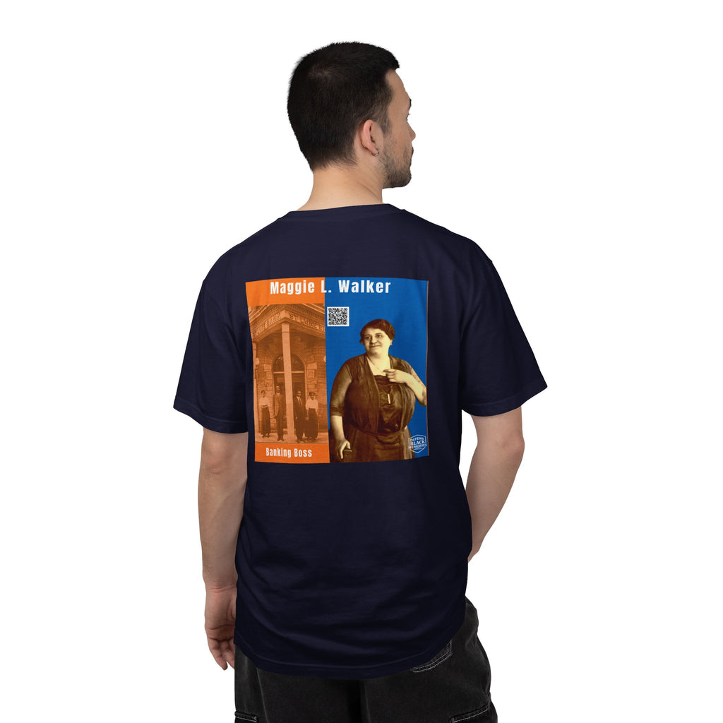 Maggie L. Walker, Unisex, 2 Side Historical Portrait T-shirt