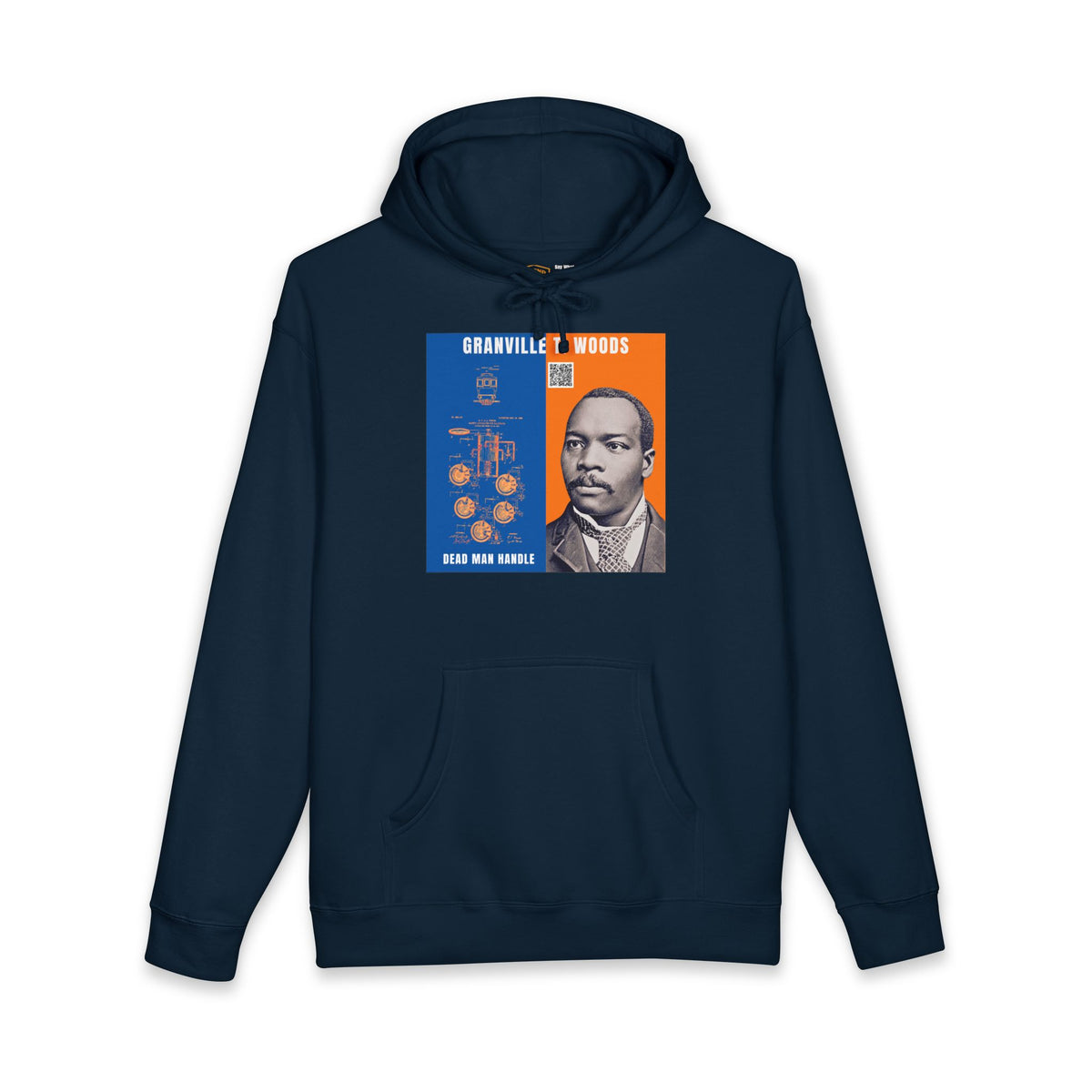 Granville T. Woods Portrait Hoodie -Historical Portrait Hoodie