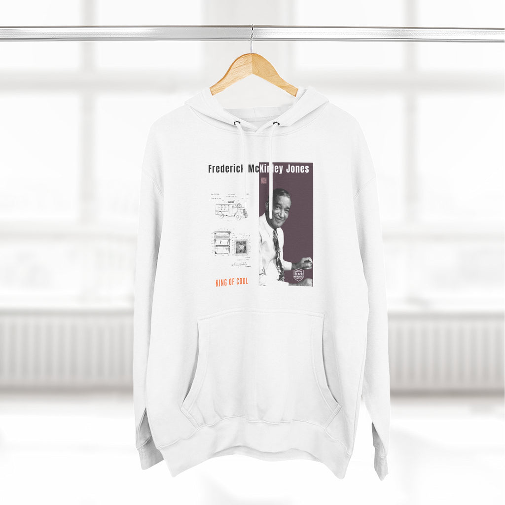 Frederick McKinley Jones, Unisex, Three-panel Historical Portrait Hoodie (City Champs)