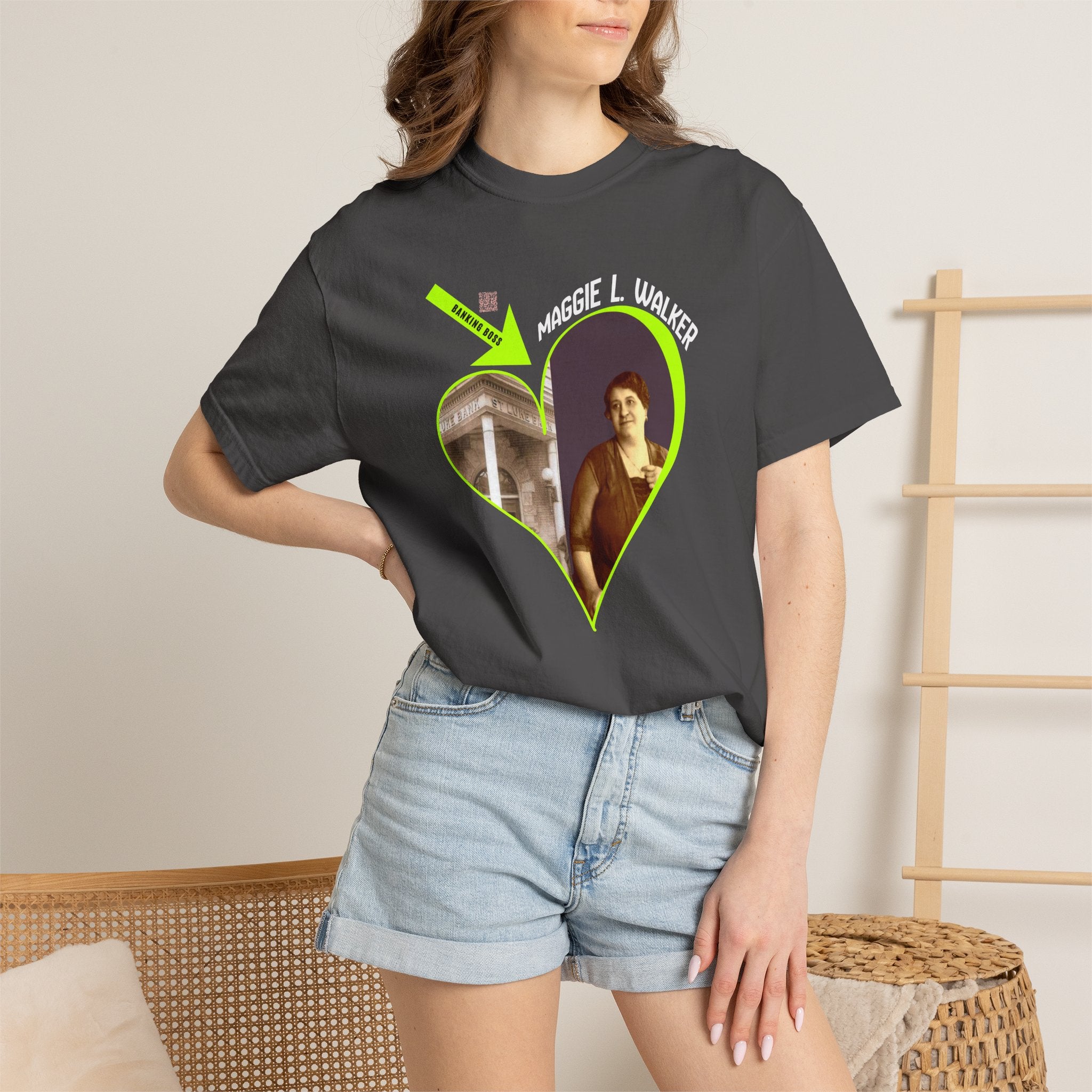 Maggie L. Walker Tribute Tee...First Woman to Charter a Bank
