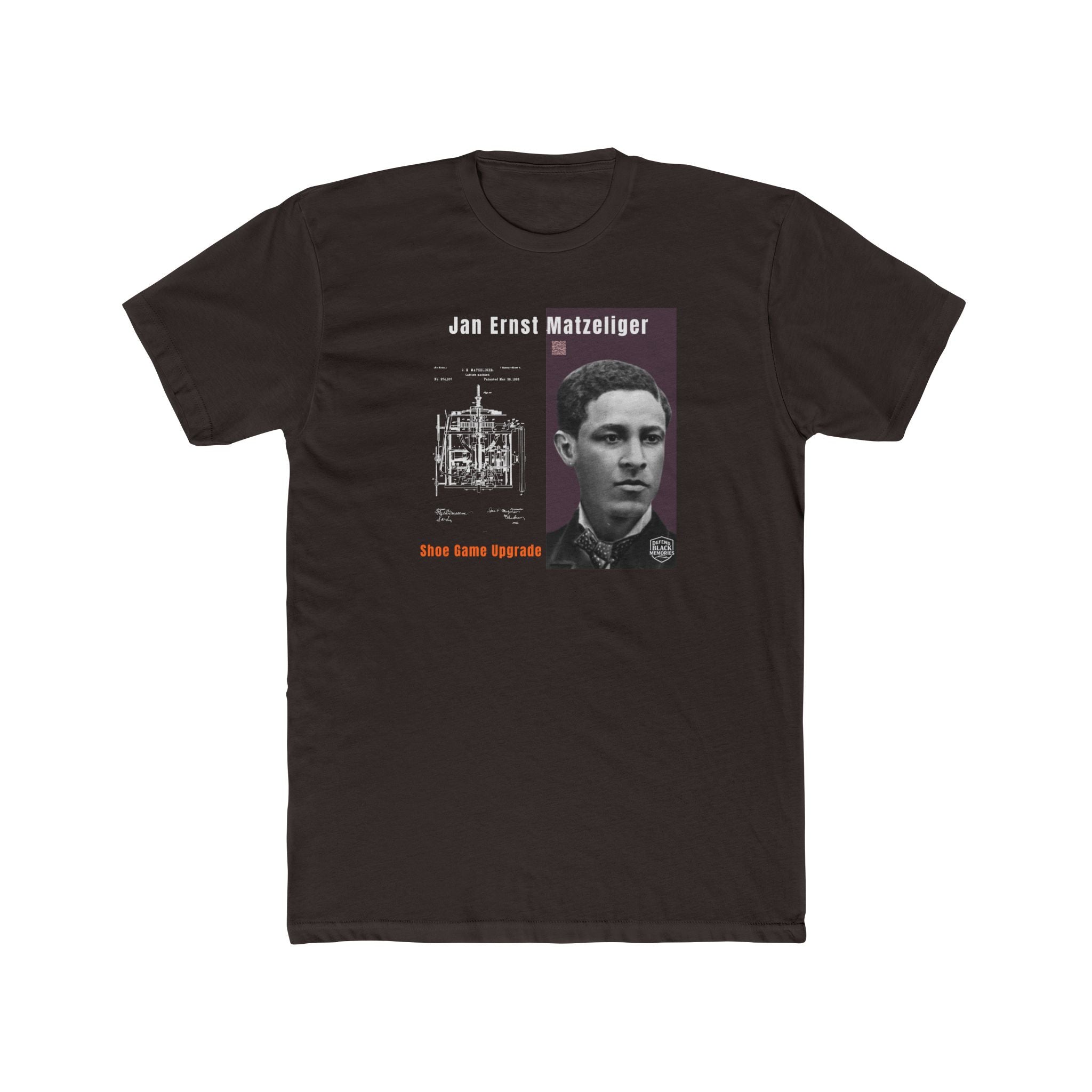 Jan Ernst Matzeliger, Unisex, Historical Portrait T-Shirt (CIty Champs)