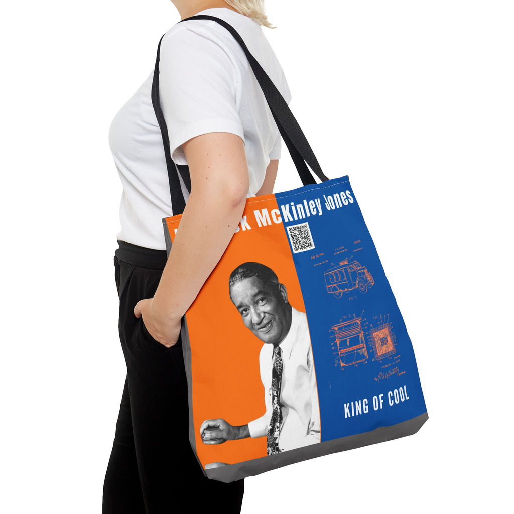Frederick McKinley Jones, Historical Portrait Tote Bag (Black)
