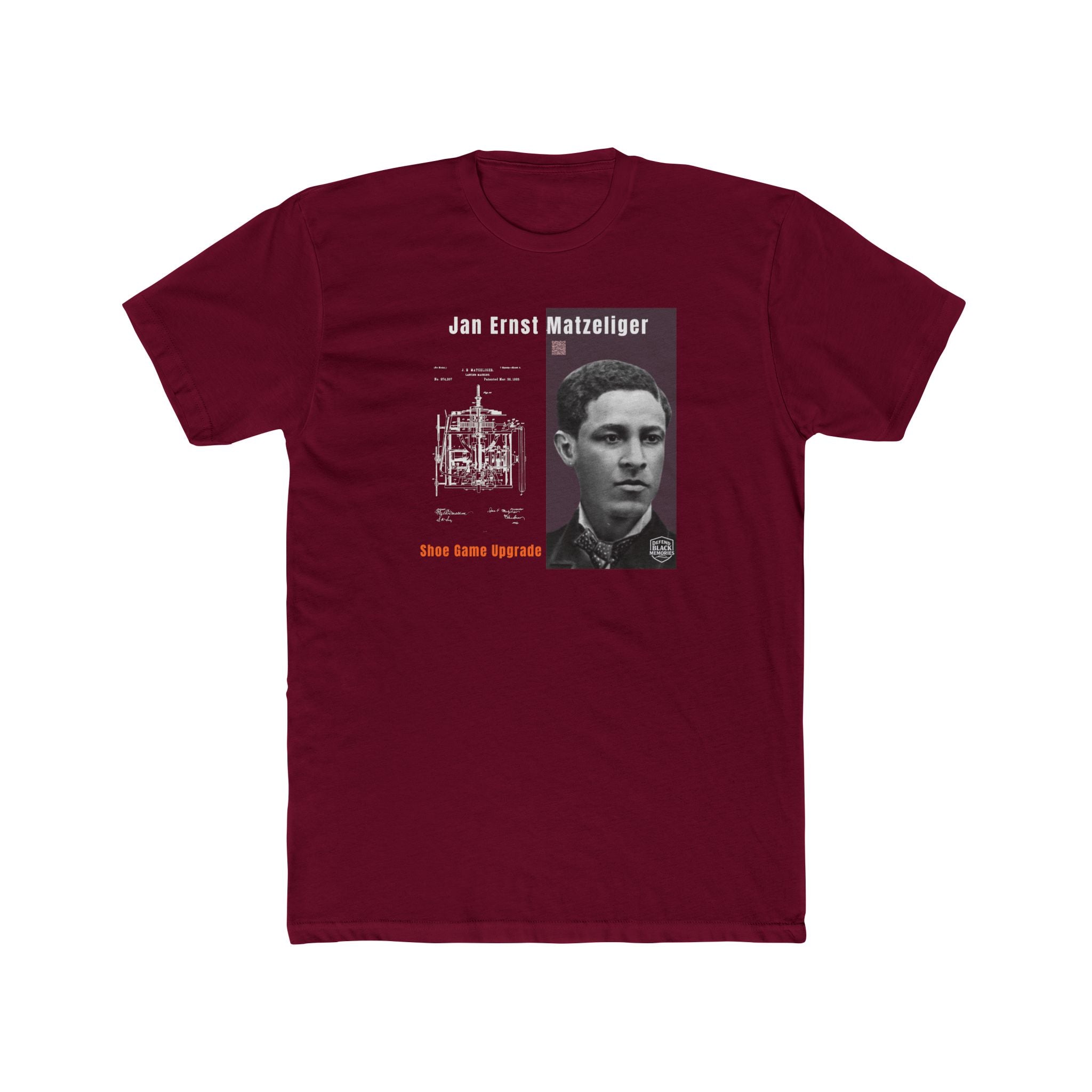 Jan Ernst Matzeliger, Unisex, Historical Portrait T-Shirt (CIty Champs)
