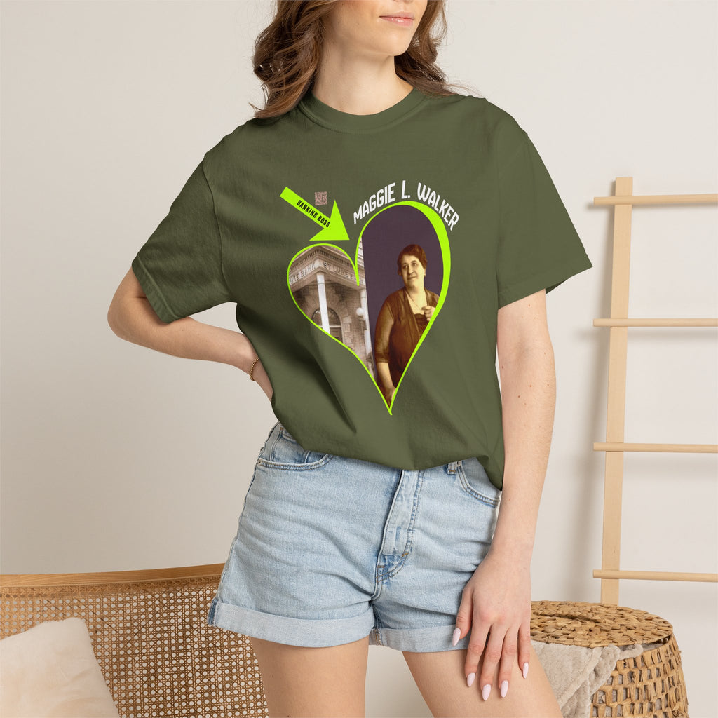 Maggie L. Walker Tribute Tee...First Woman to Charter a Bank