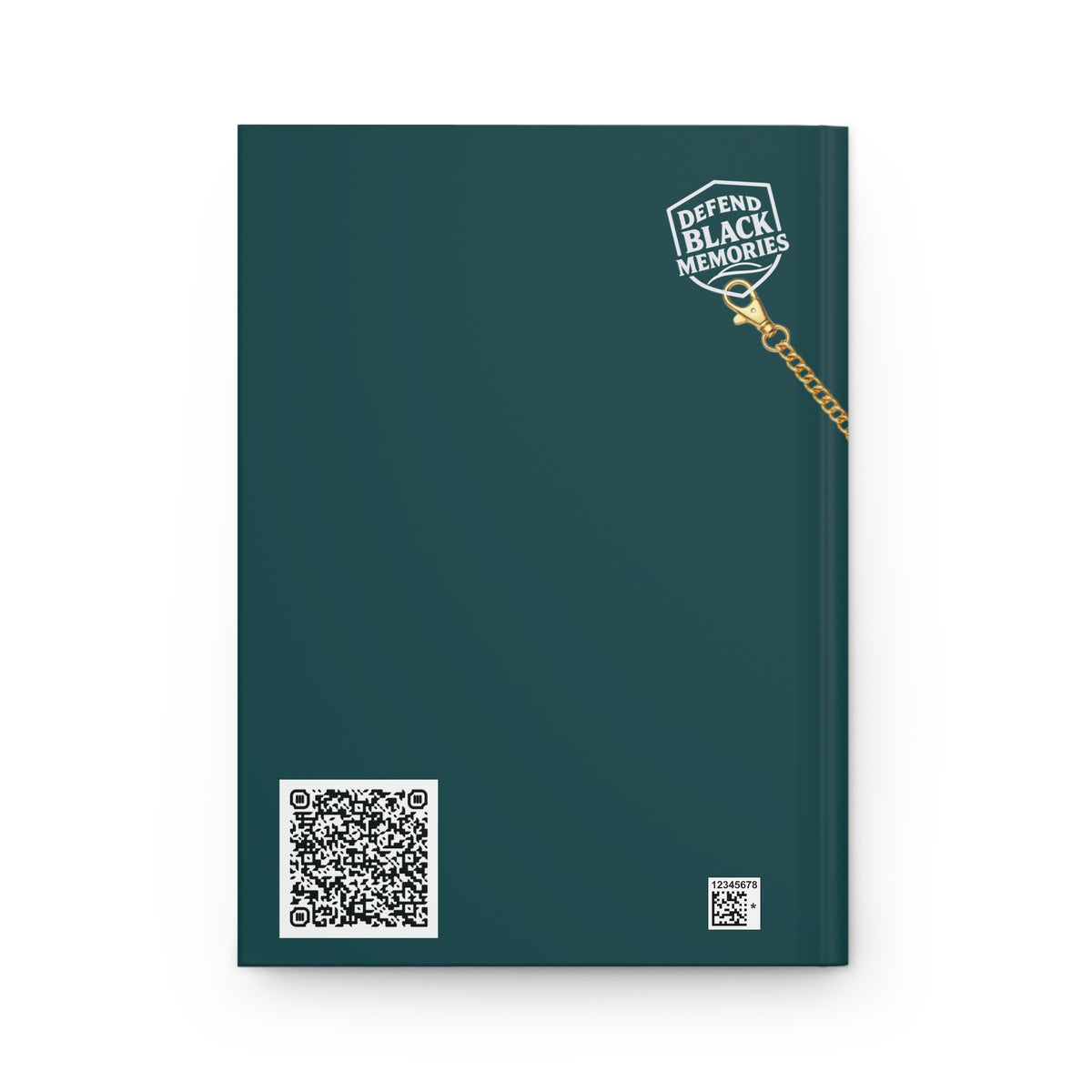 Jan Ernst Matzeliger, Hardcover Journal Matte (Dark Teal)