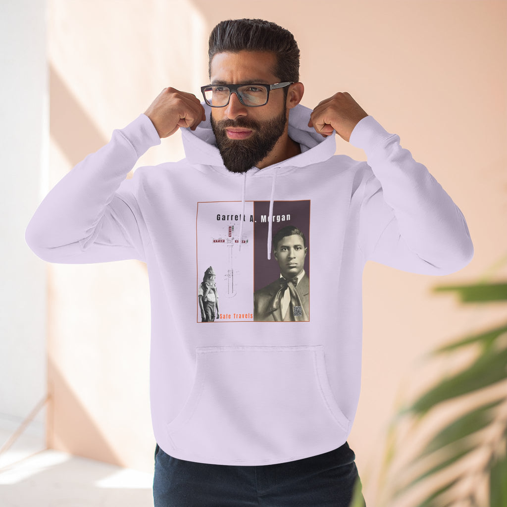 Garrett A. Morgan, Unisex, Three-Panel Historic Portrait Hoodie