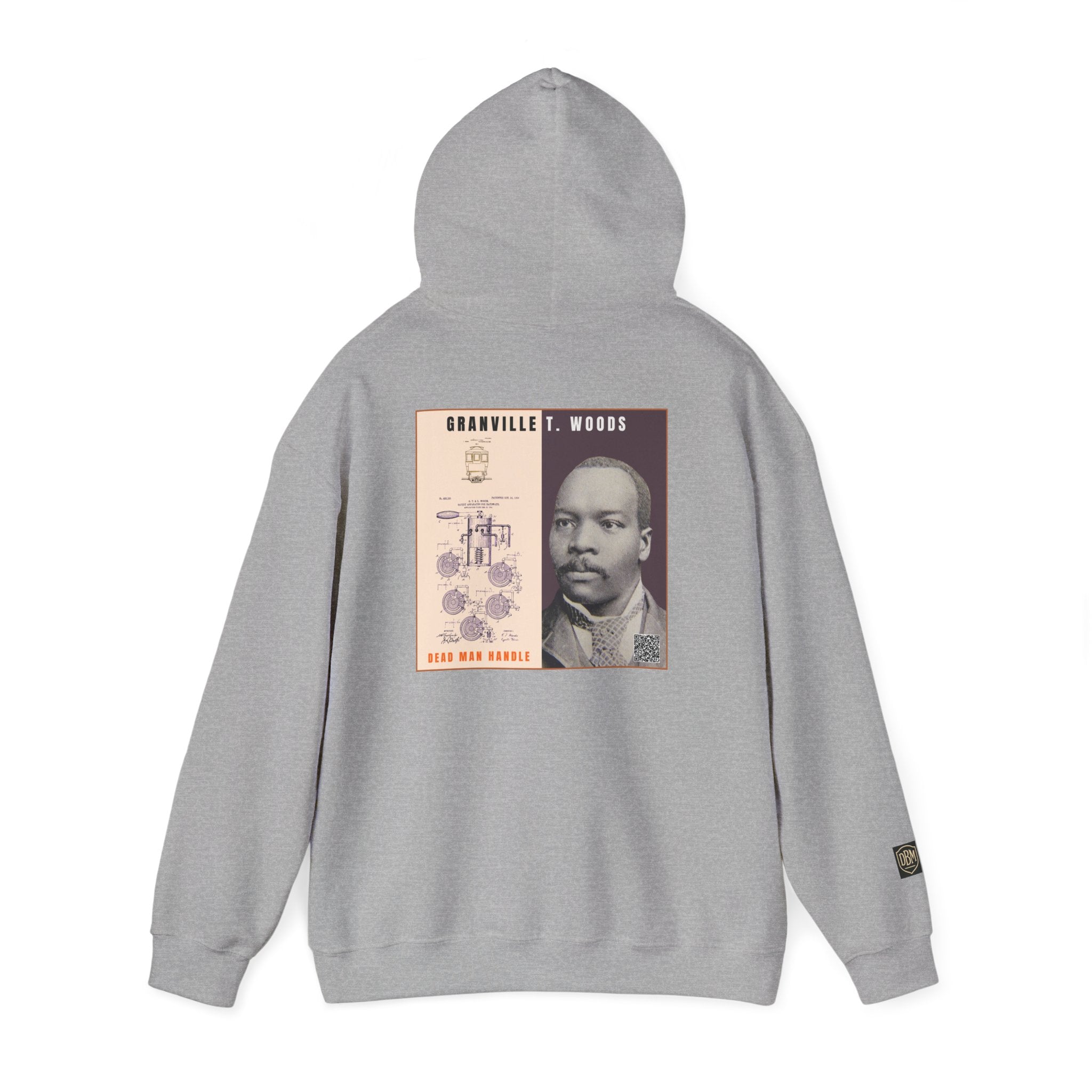 Granville T. Woods, Unisex, Historical Portrait, Heavy Blend™ Hooded Sweatshirt