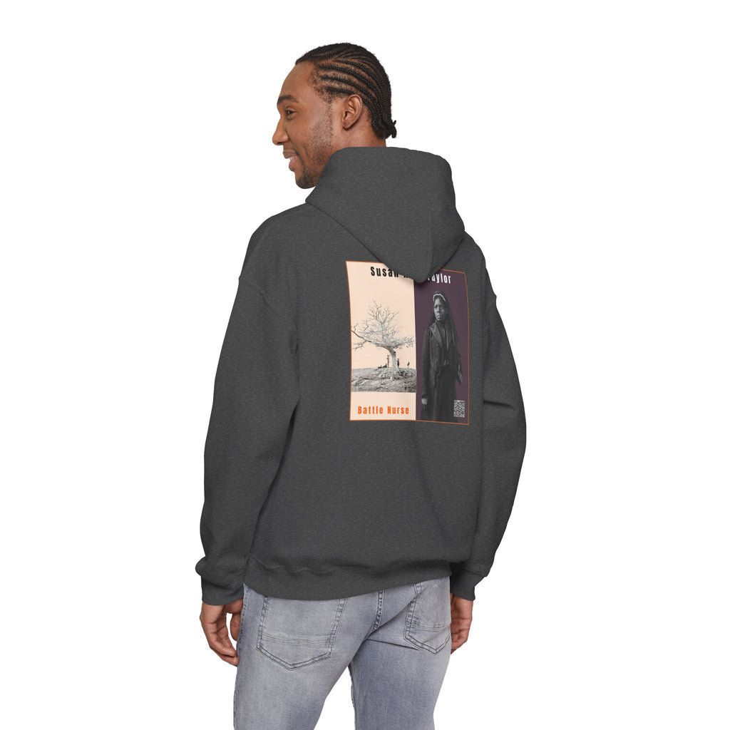 Susan King Taylor, Unisex, Historical Portrait, Heavy Blend™ Hooded Sweatshirt