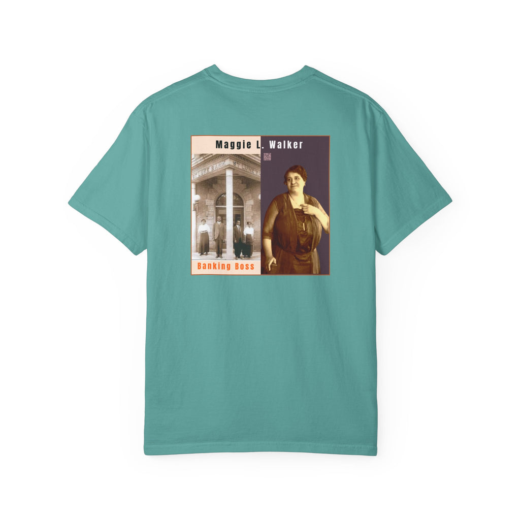 Maggie L. Walker, Unisex, 2 Side Historical Portrait T-shirt
