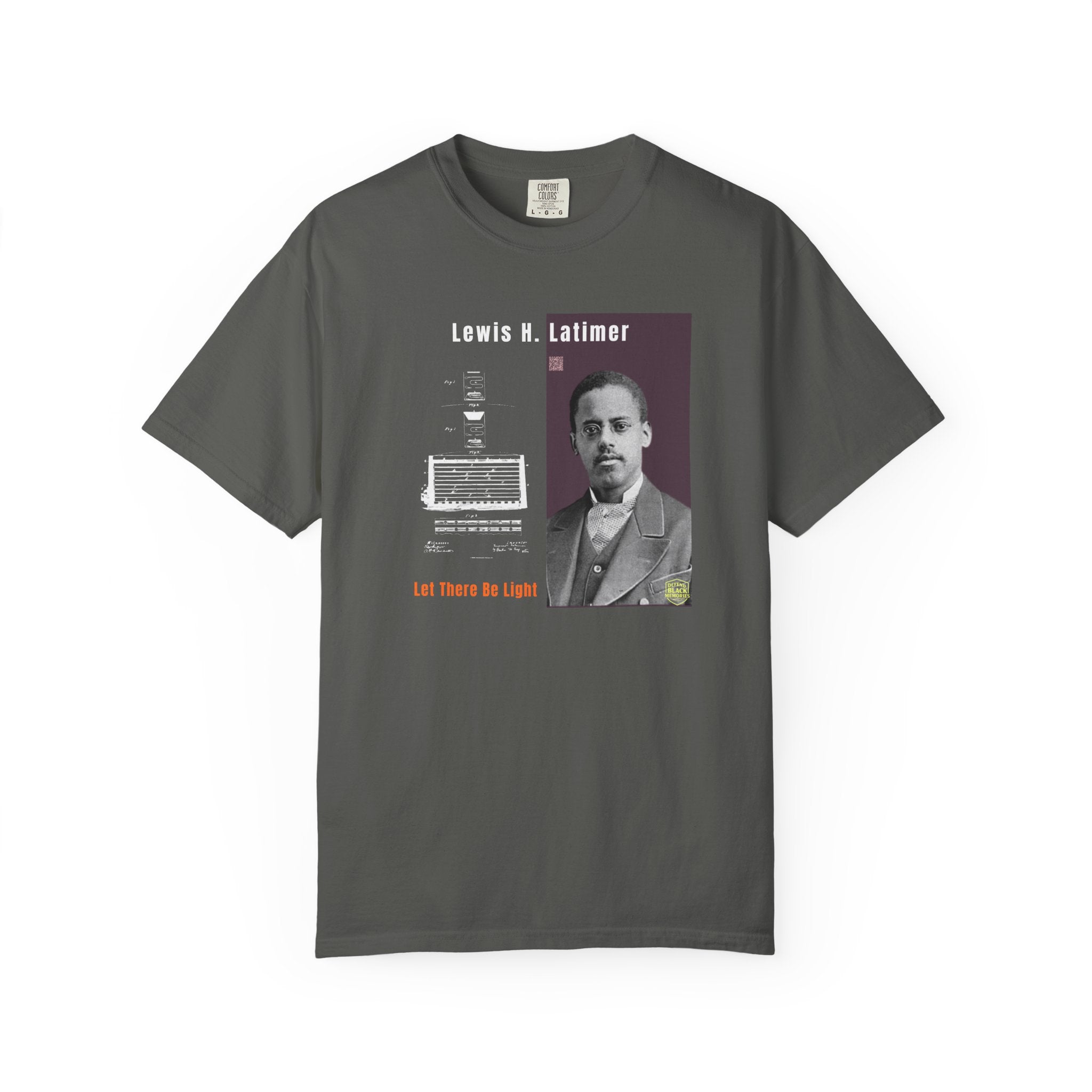 Lewis H. Latimer, Unisex, Historical Portrait T-shirt (City Champs)