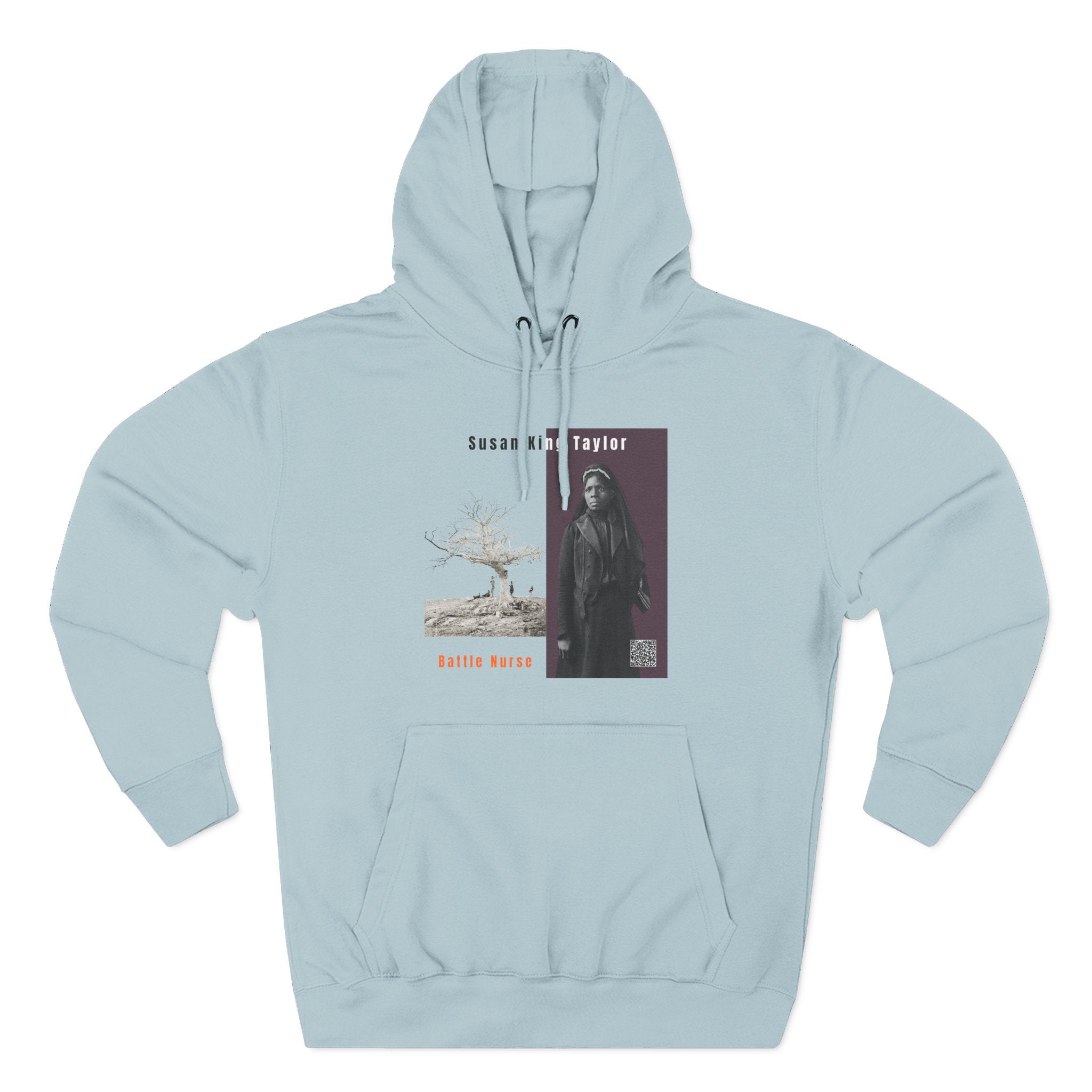 Susan King Taylor, Three-panel Historical Portrait Hoodie