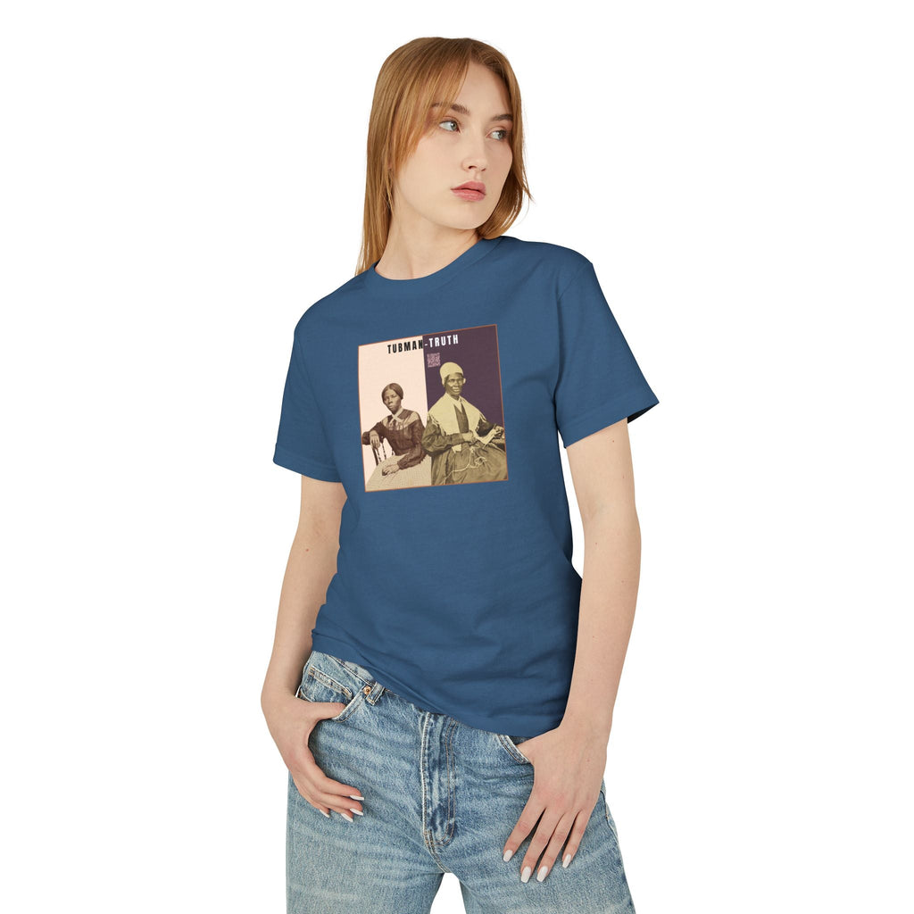 Tubman-Truth, Unisex, Historical Portrait T-shirt