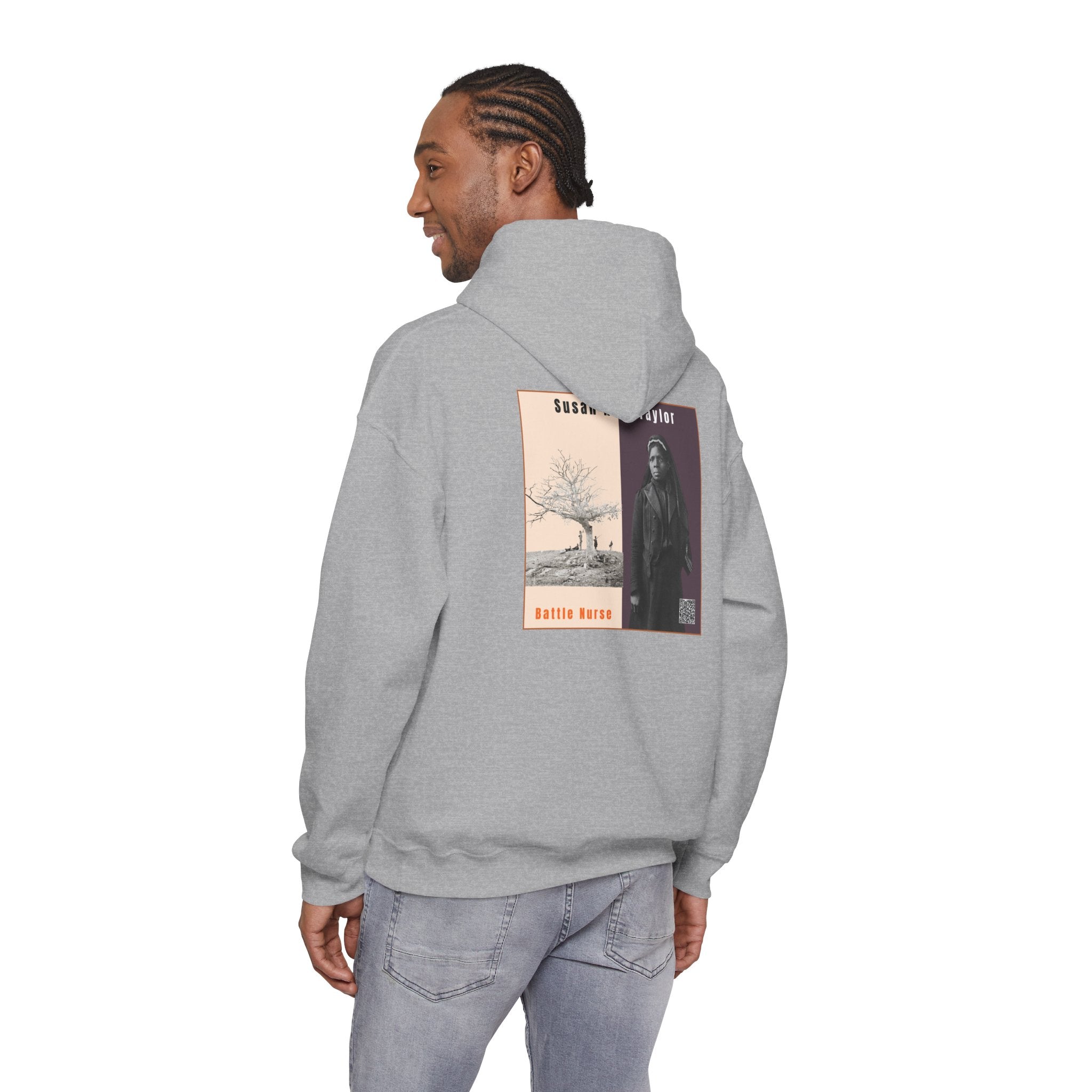 Susan King Taylor, Unisex, Historical Portrait, Heavy Blend™ Hooded Sweatshirt