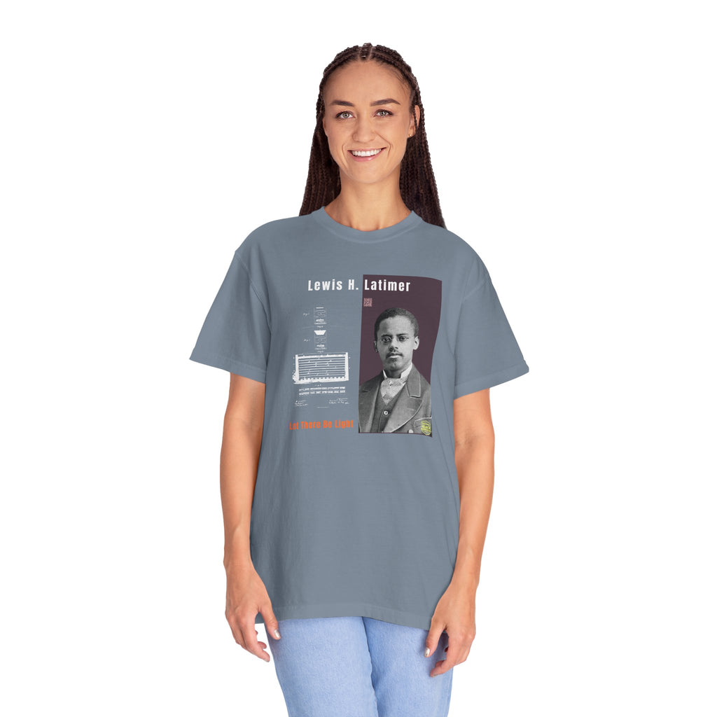 Lewis H. Latimer, Unisex, Historical Portrait T-shirt (City Champs)