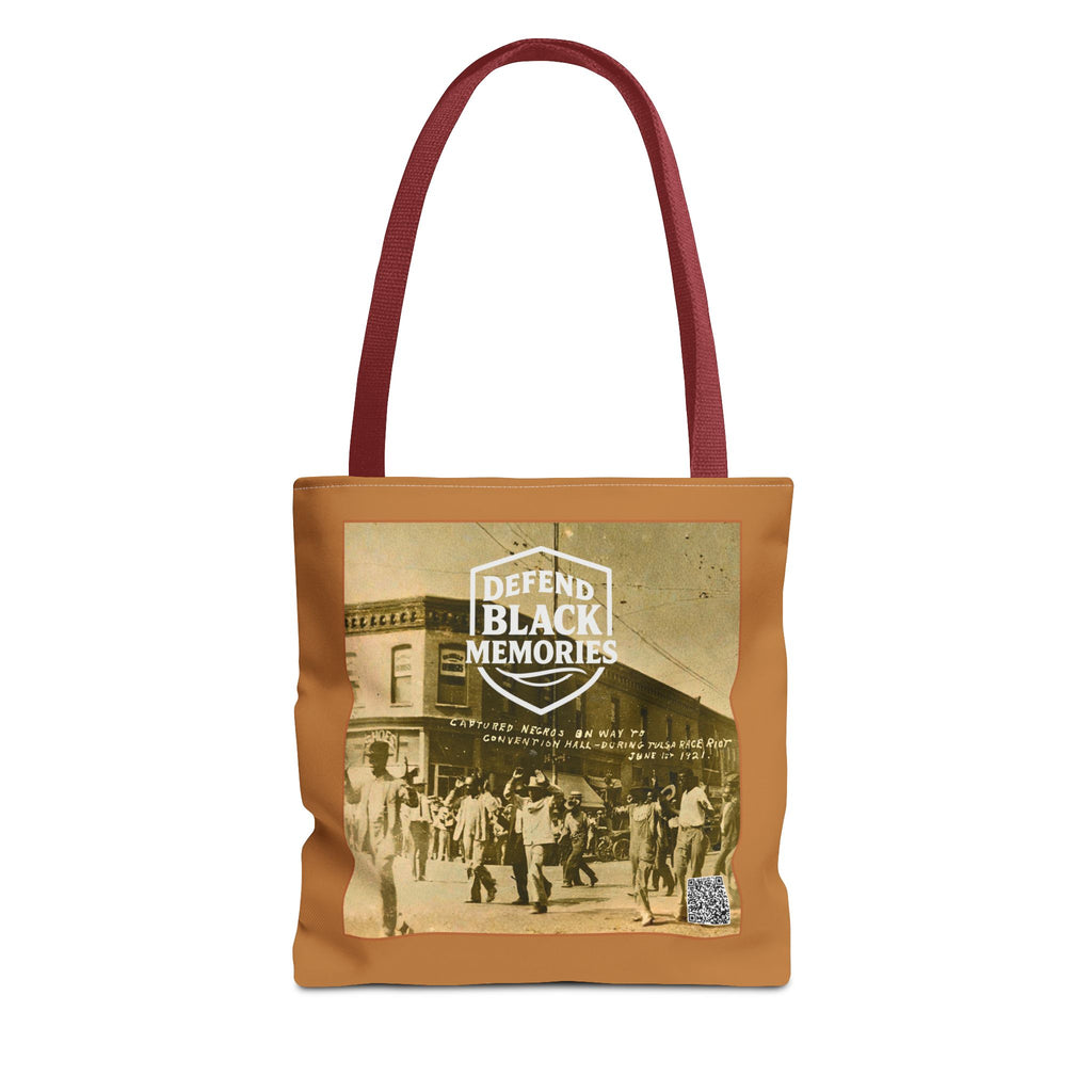 Tulsa Massacre Tote Bag (Light Brown)