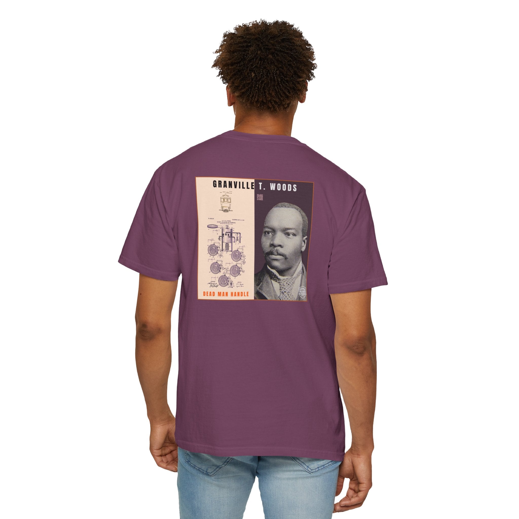 Granville T. Woods, 2 Side, Unisex, Historical Portrait T-shirt (City Champs)